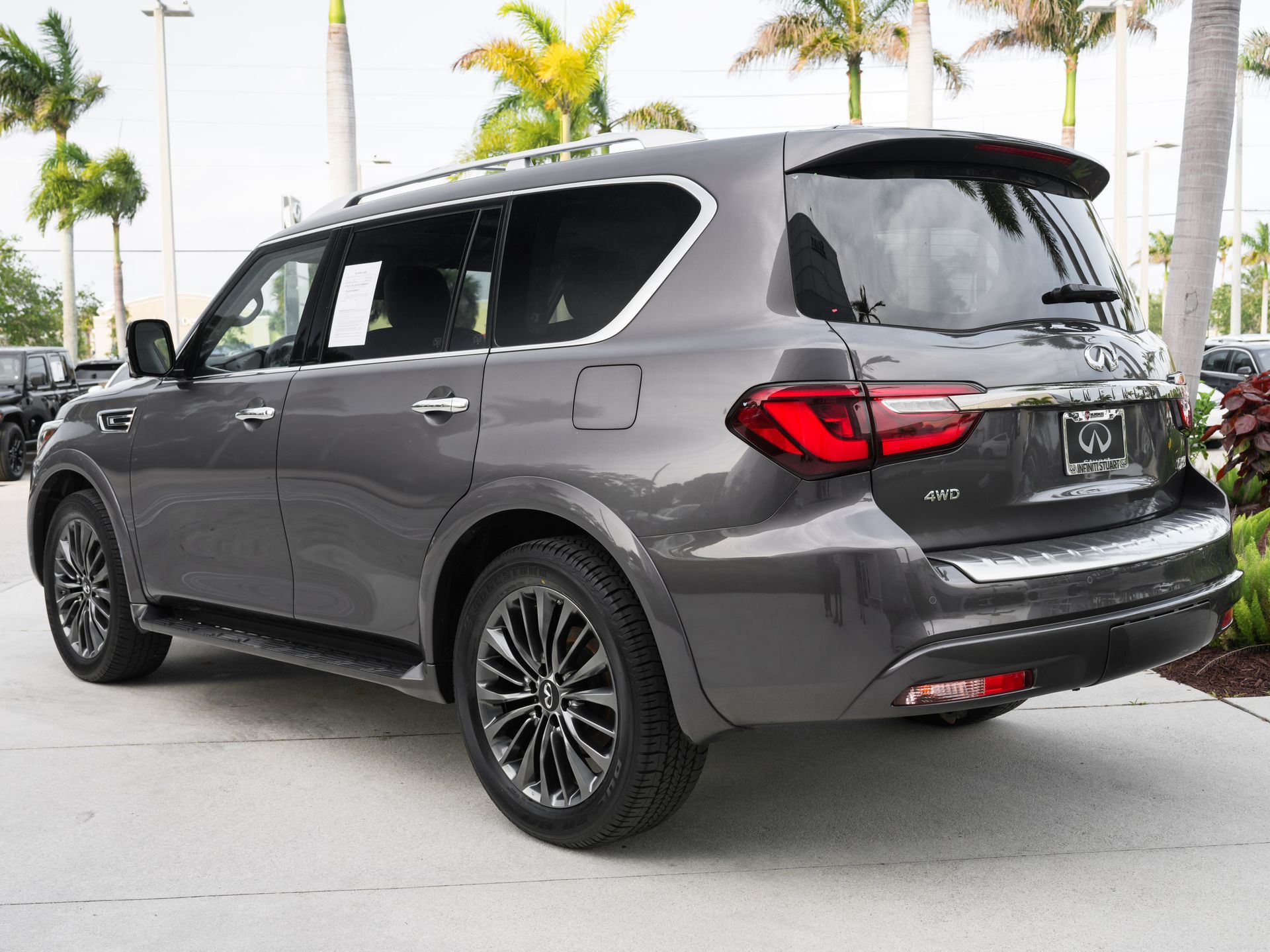 used 2024 INFINITI QX80 car, priced at $48,900