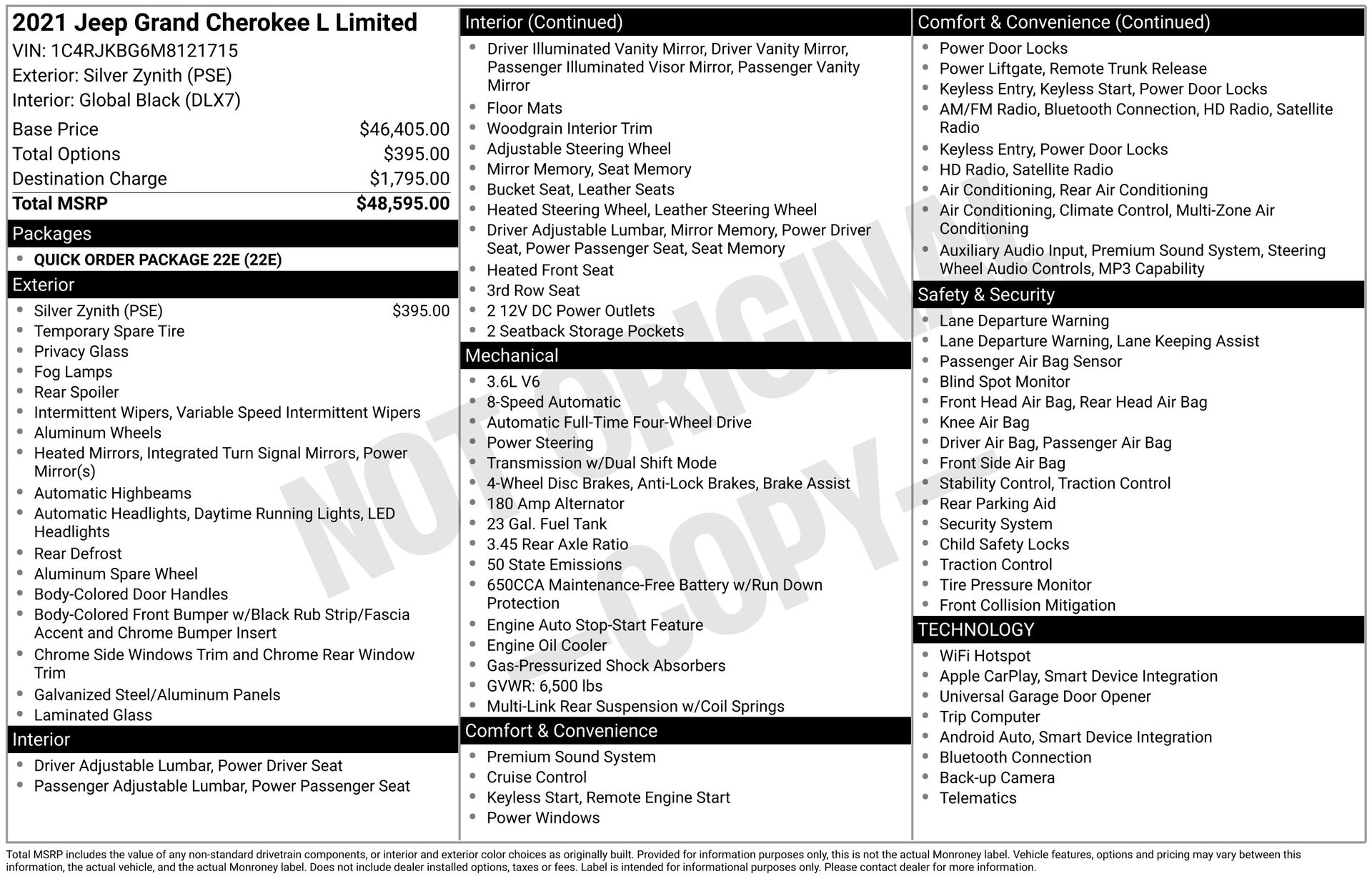 2021 Jeep Grand Cherokee L Limited's photo