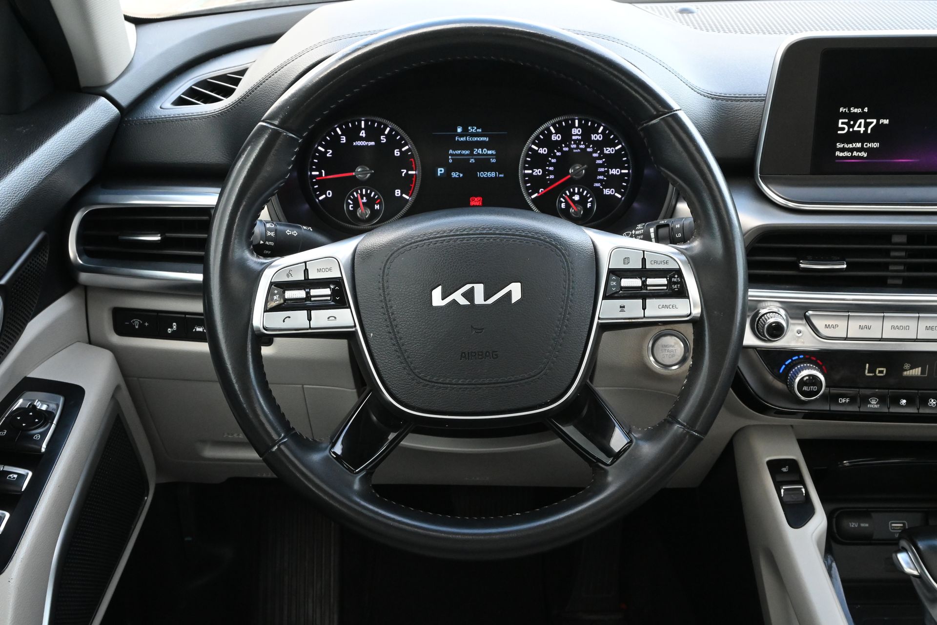 2022 Kia Telluride S Black at DeMontrond Auto Country