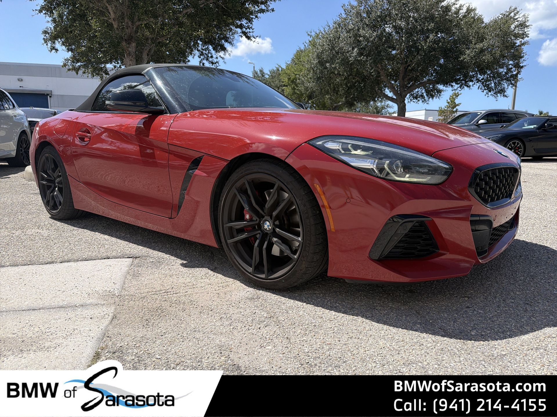 San Francisco Red Metallic 2022 BMW Z4 Convertible Rear-Wheel Drive 8-Speed Automatic
