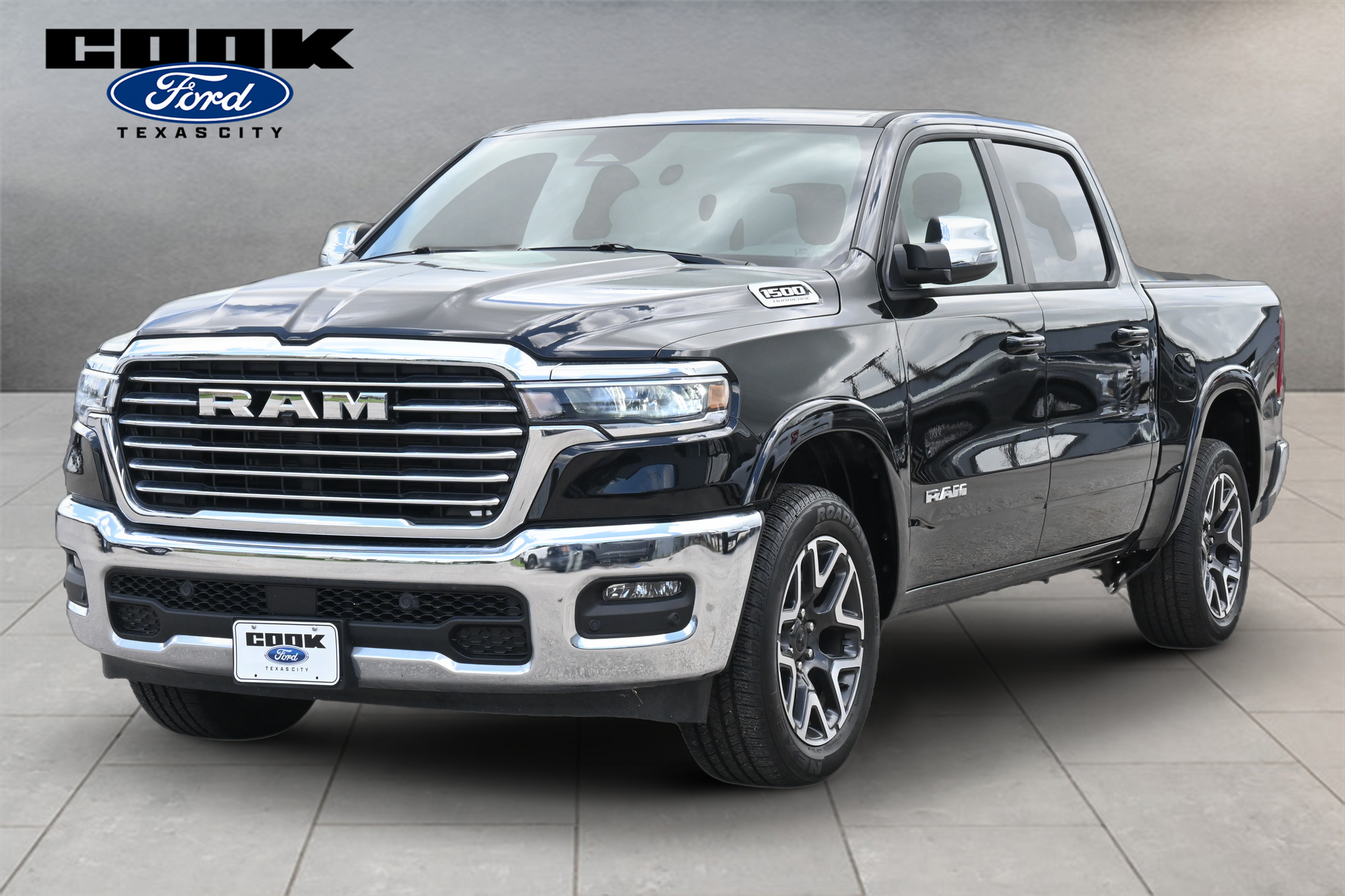 2026 Ram 1500 Laramie Black at Shottenkirk Kia Fort Bend