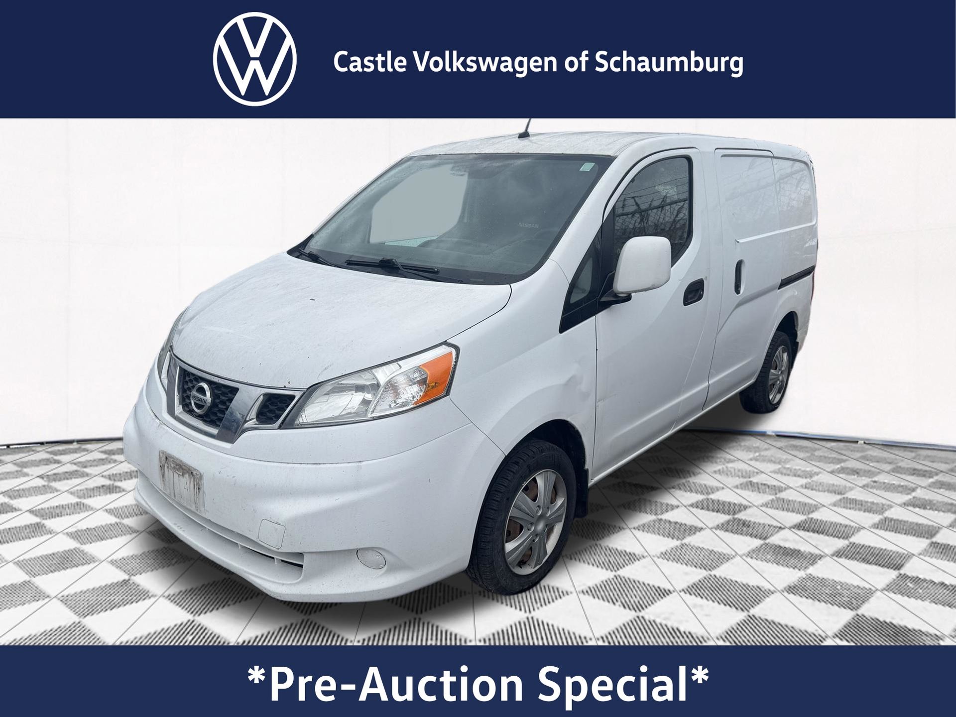 White (Fresh Powder) 2015 Nissan NV200 SV Van Front-Wheel Drive Continuously Variable Transmission