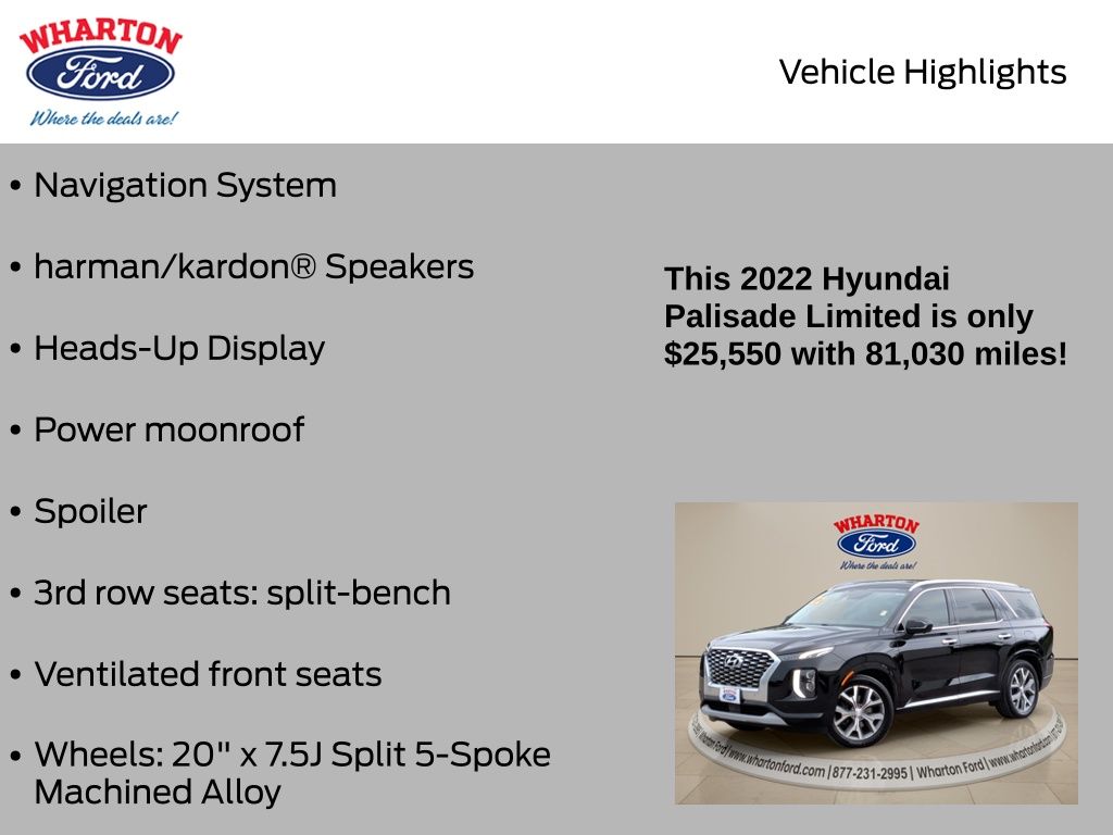 2022 Hyundai Palisade Limited - 5