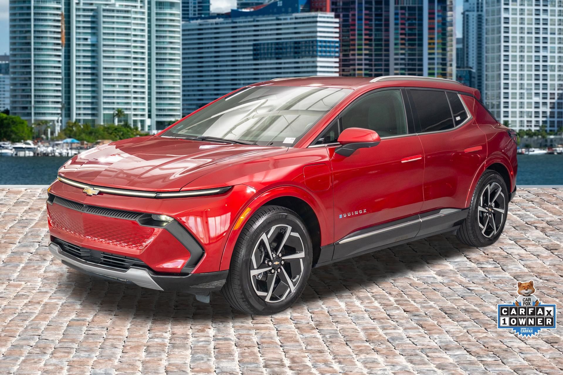 Radiant Red Tintcoat 2025 Chevrolet Equinox EV SUV / Crossover Front-Wheel Drive 1-Speed Automatic