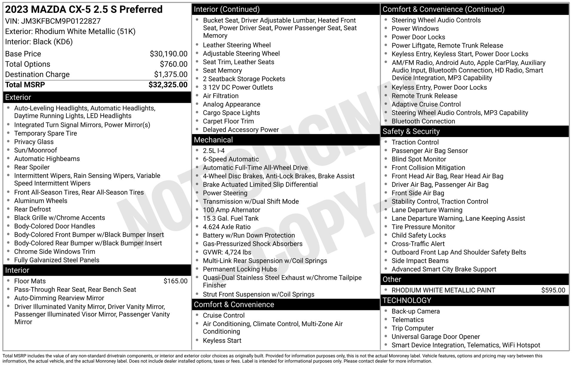 2023 MAZDA CX-5 - Image 3