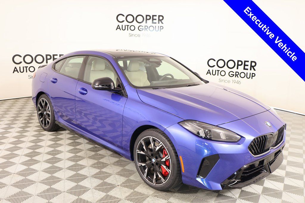 Portimao Blue Metallic 2026 BMW 2 Series Sedan Front-Wheel Drive 7-Speed Automatic
