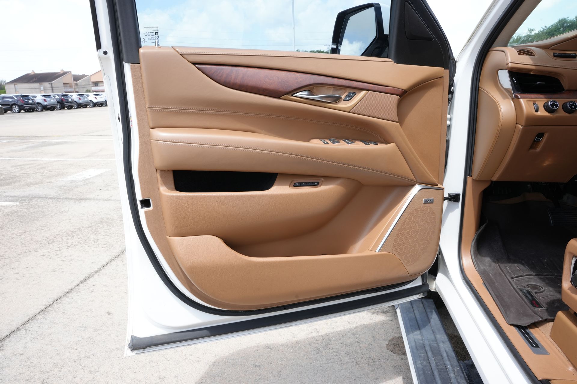 2016 Cadillac Escalade ESV Platinum Edition White at DeMontrond Ford