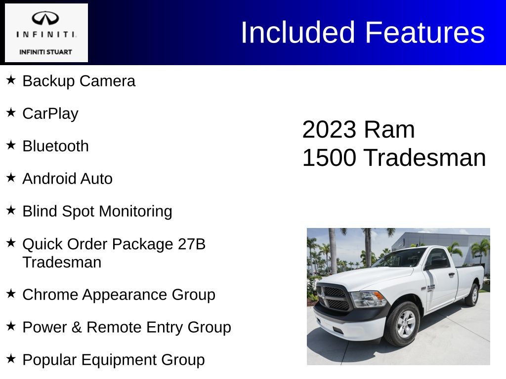 used 2023 Ram 1500 Classic car, priced at $25,760