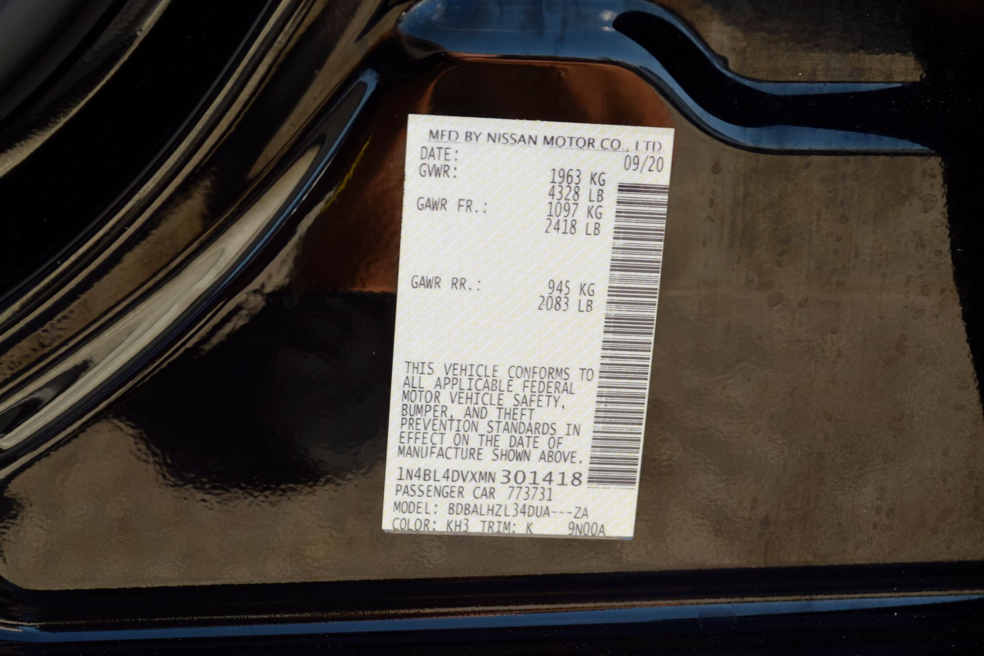 2021 Nissan Altima 2.5 SV Black at AutoSavvy Houston Southwest
