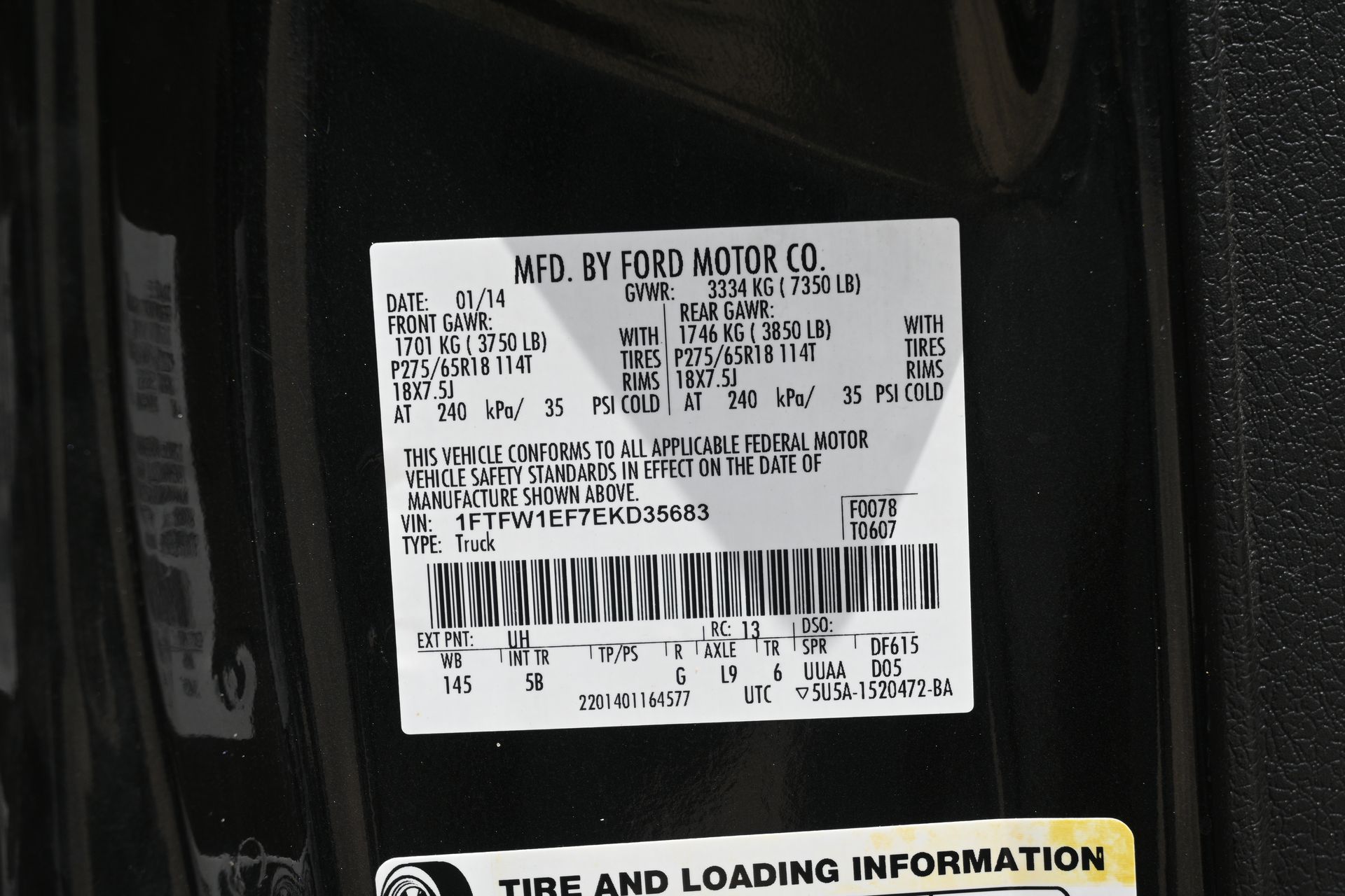 2014 Ford F-150 FX4 Black at Legacy Ford