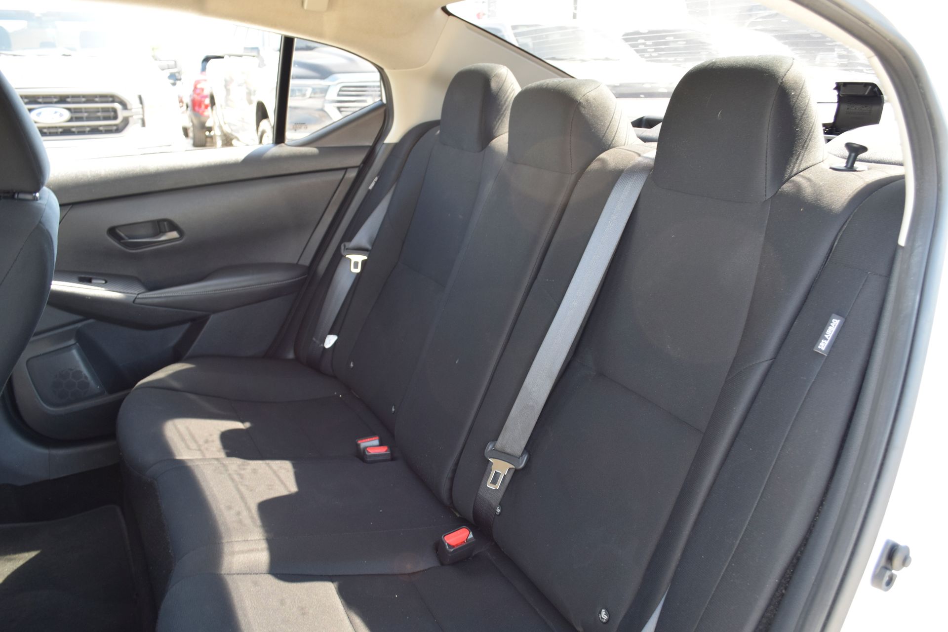 2024 Nissan Sentra S White at Central Houston Nissan