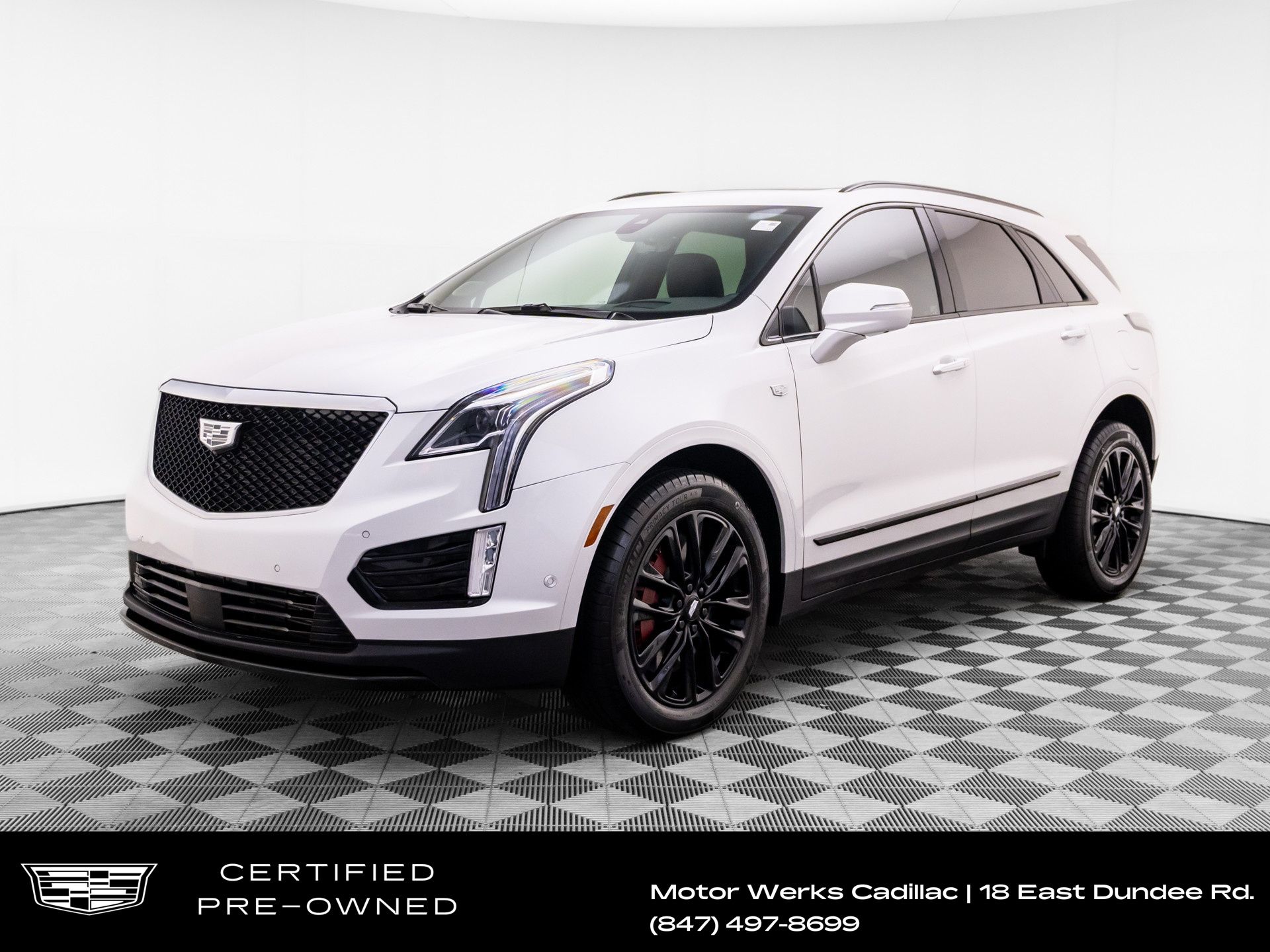 Crystal White Tricoat 2026 Cadillac XT5 SUV / Crossover Four-Wheel Drive 9-Speed Automatic
