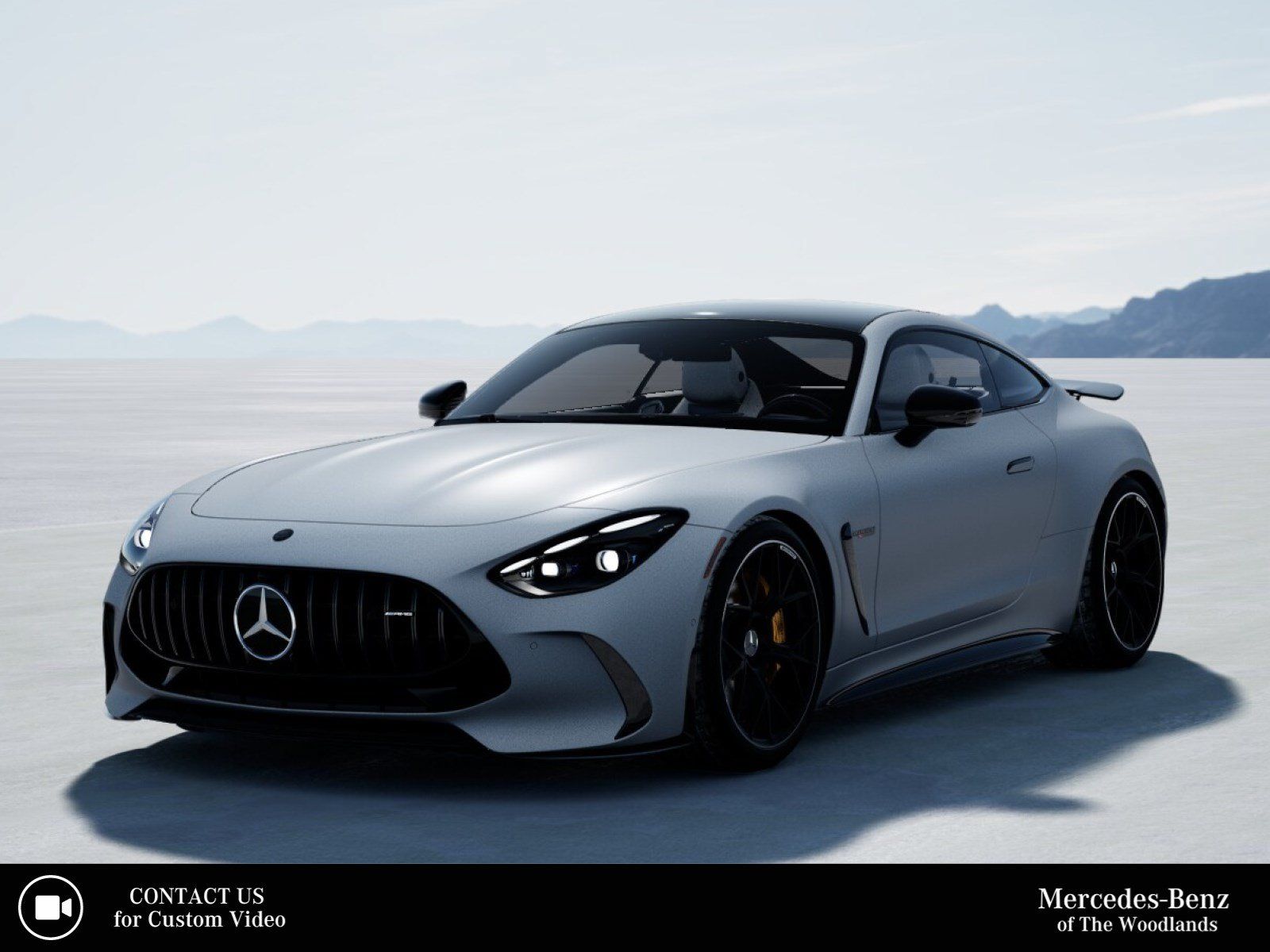 Moonlight White Magno 2026 Mercedes-Benz AMG GT Coupe All-Wheel Drive 9-Speed Automatic