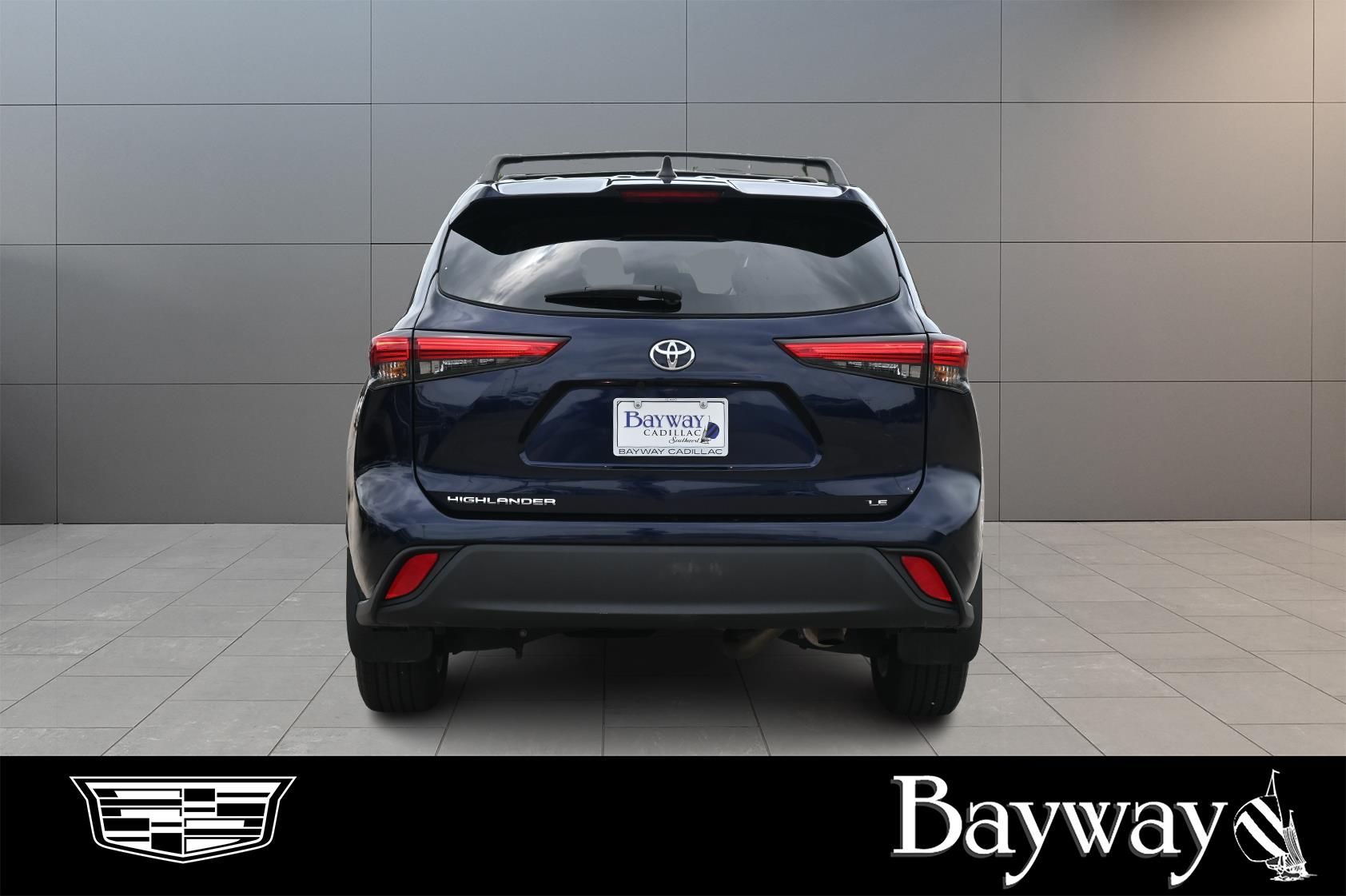 2023 Toyota Highlander LE Blue at Joe Myers Mazda Kia