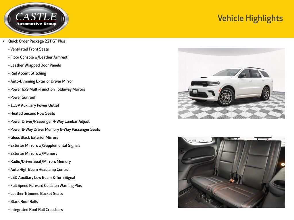 2026 DODGE DURANGO - Image 3