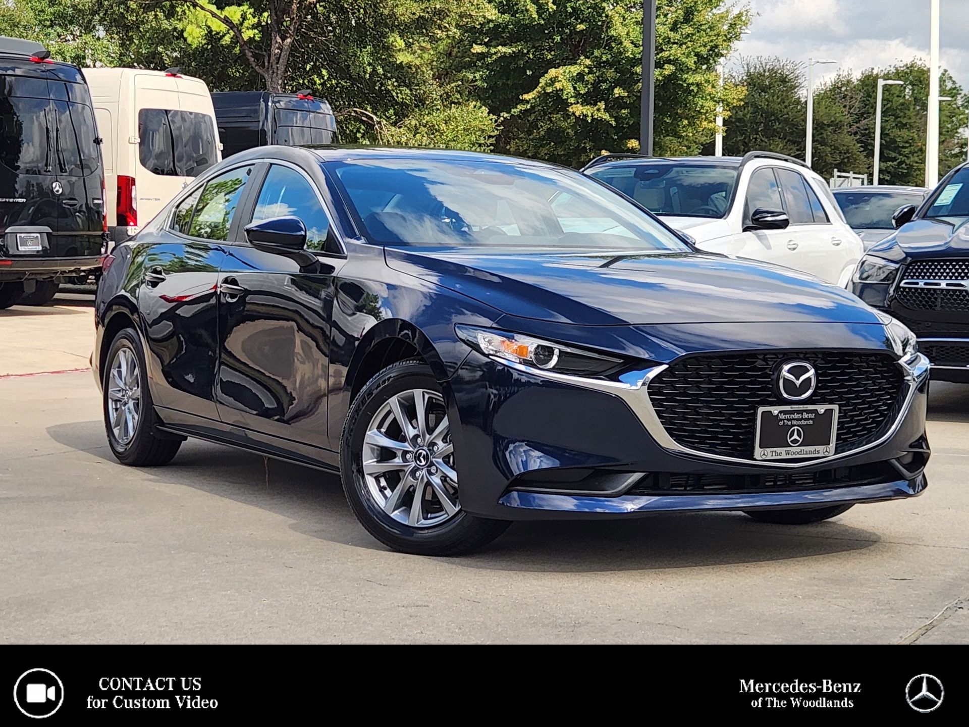 Deep Crystal Blue Mica 2026 Mazda MAZDA3 Sedan Front-Wheel Drive 6-Speed Automatic