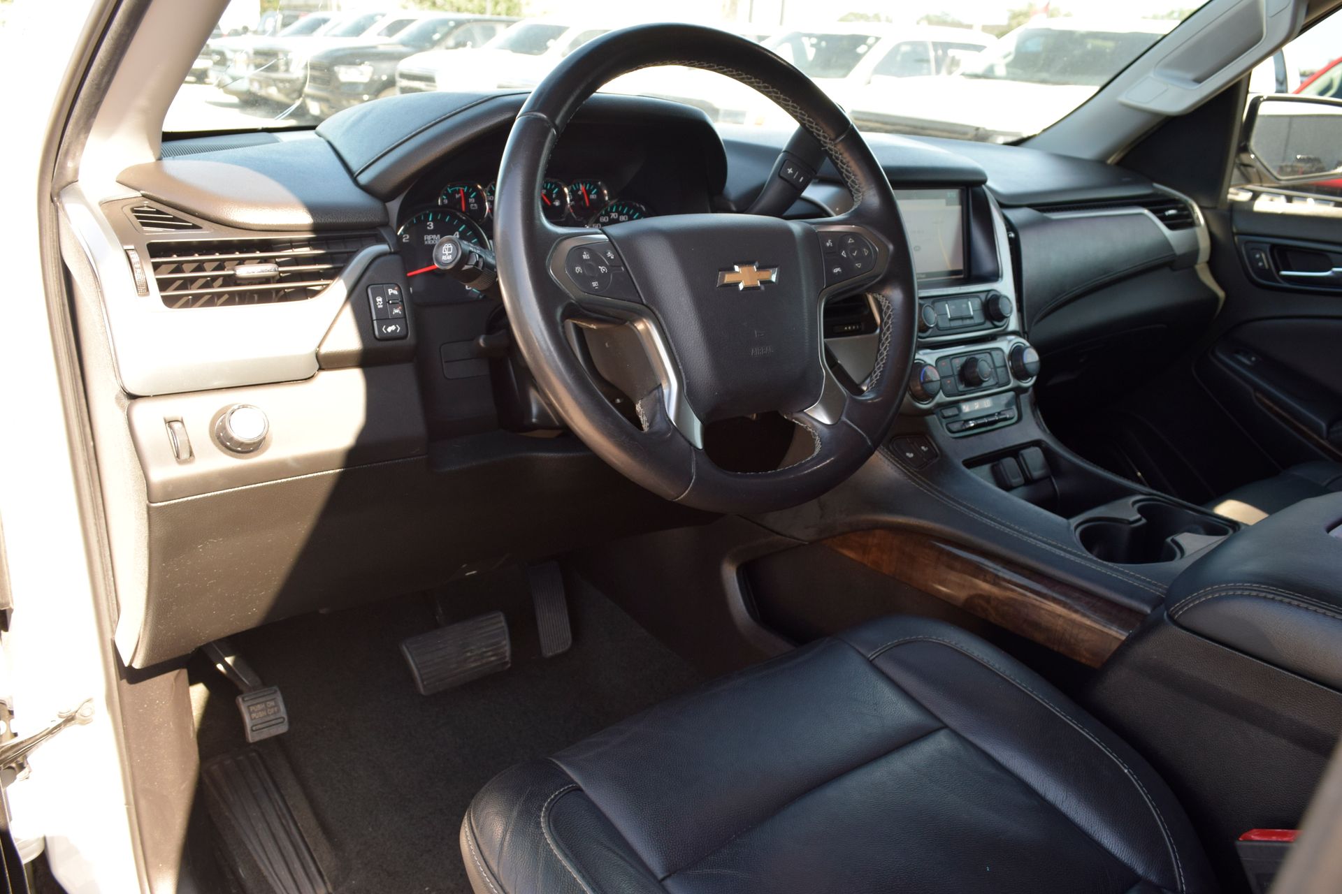 2018 Chevrolet Tahoe LT Beige at Classic Elite Chevrolet Sugar Land