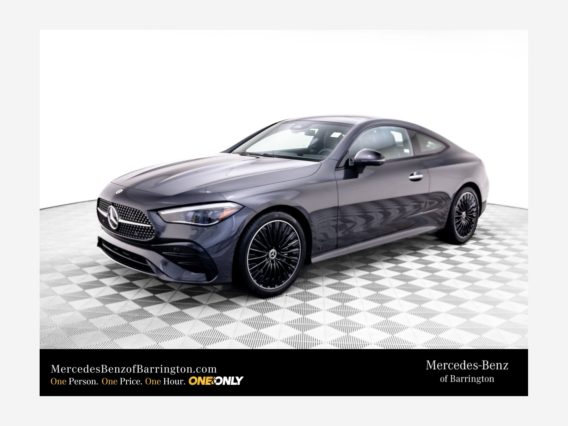 Gray (Graphite Grey Metallic) 2026 Mercedes-Benz CLE Coupe All-Wheel Drive 9-Speed Automatic