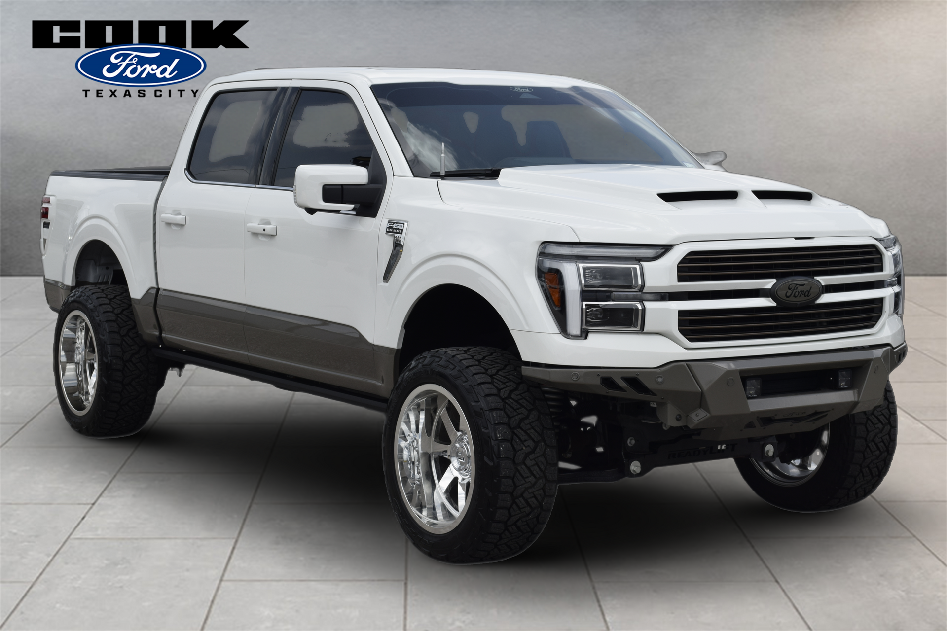 2025 Ford F-150 King Ranch White at Classic Elite Chevrolet Hwy 6