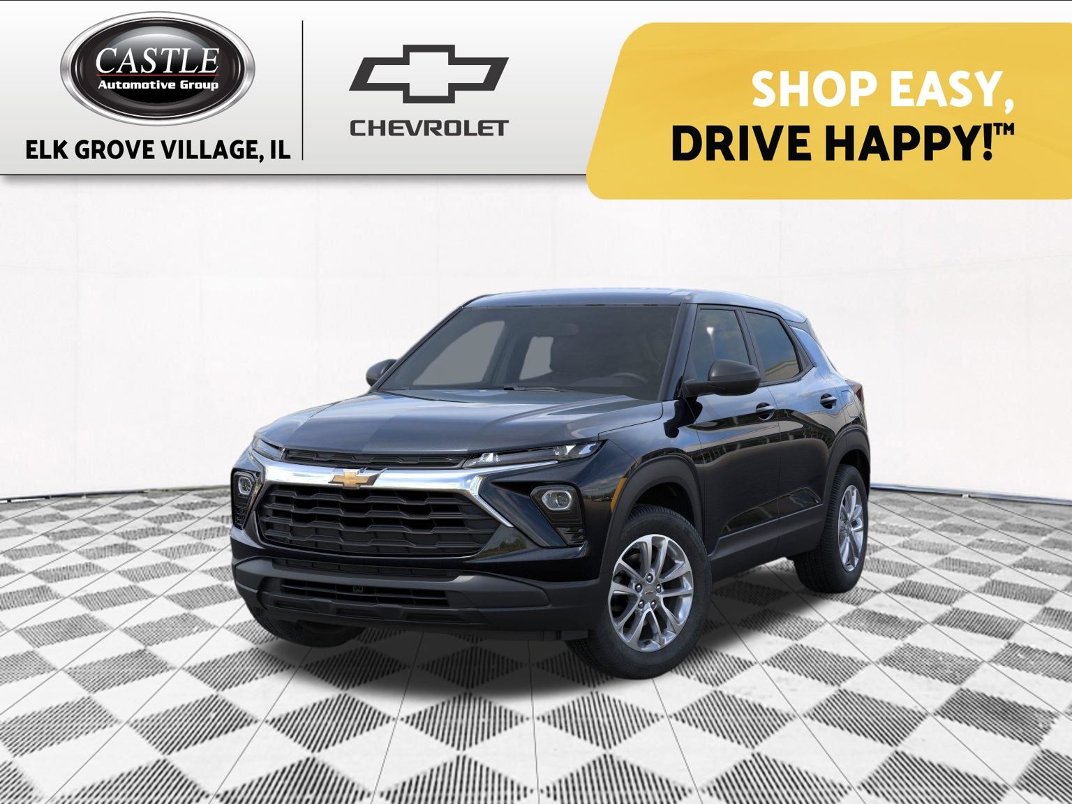 Black Metallic 2026 Chevrolet Trailblazer SUV / Crossover Front-Wheel Drive Continuously Variable Transmission