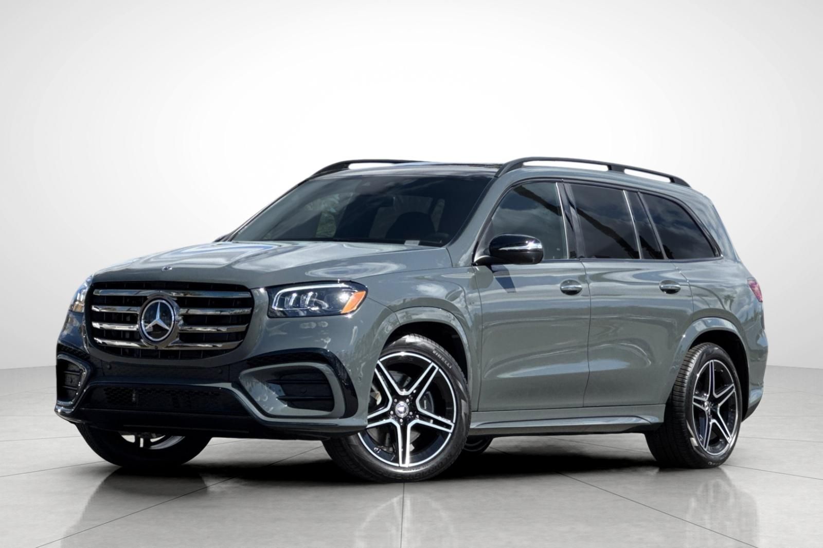 Gray (MANUFAKTUR Silicon Grey) 2026 Mercedes-Benz GLS SUV / Crossover All-Wheel Drive 9-Speed Automatic