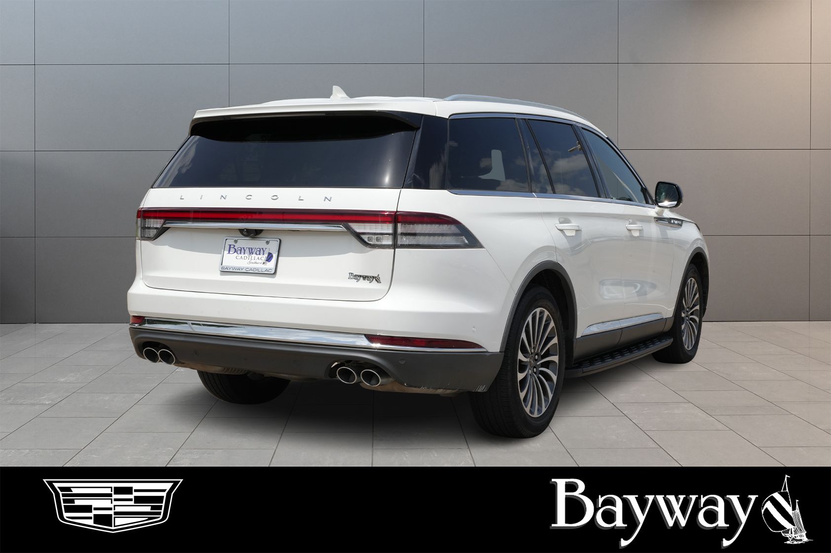 2023 Lincoln Aviator Reserve White at Genesis of Spring