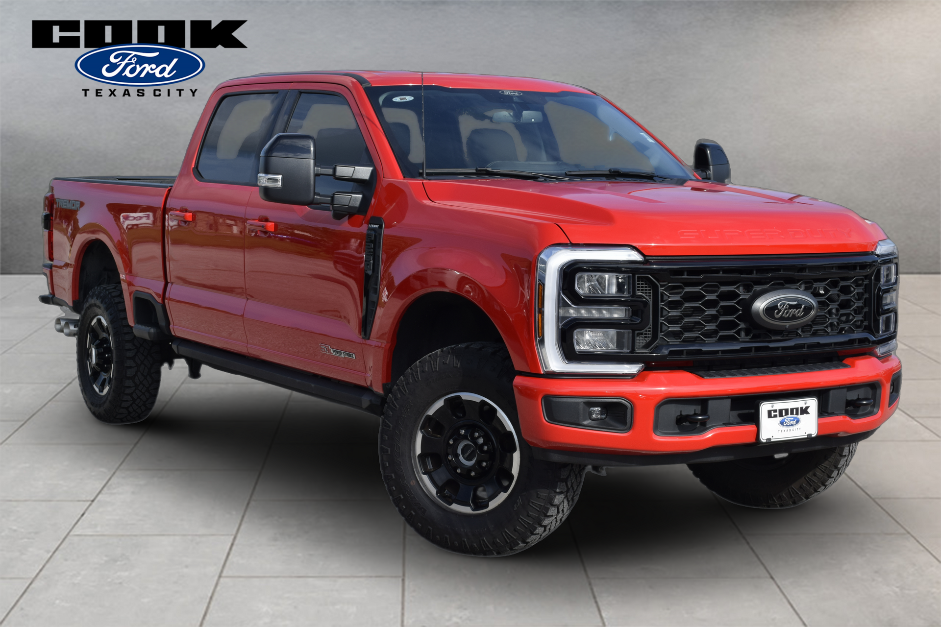 2025 Ford F-250SD Lariat Red at Cook Ford