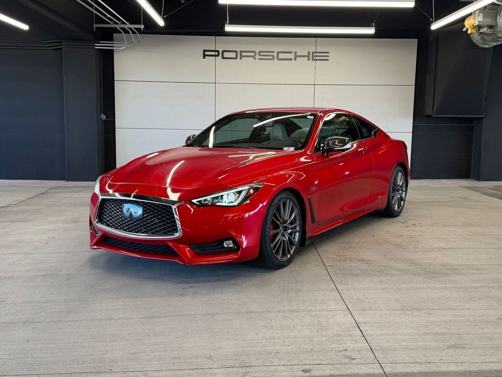 Dynamic Sunstone Red 2017 INFINITI Q60 Red Sport 400 Coupe RWD Coupe Rear-Wheel Drive 7-Speed Automatic