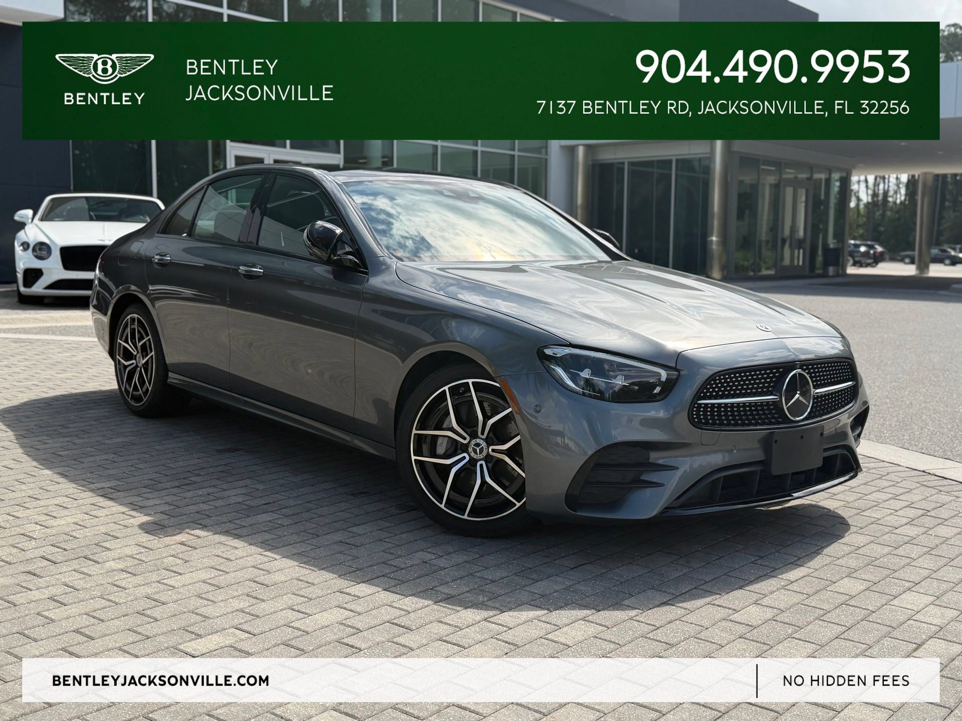 Cirrus Silver Metallic 2022 Mercedes-Benz E-Class Sedan Rear-Wheel Drive 9-Speed Automatic