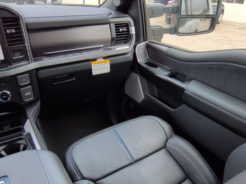 2026 Ford F-450SD Platinum White at Wharton Ford