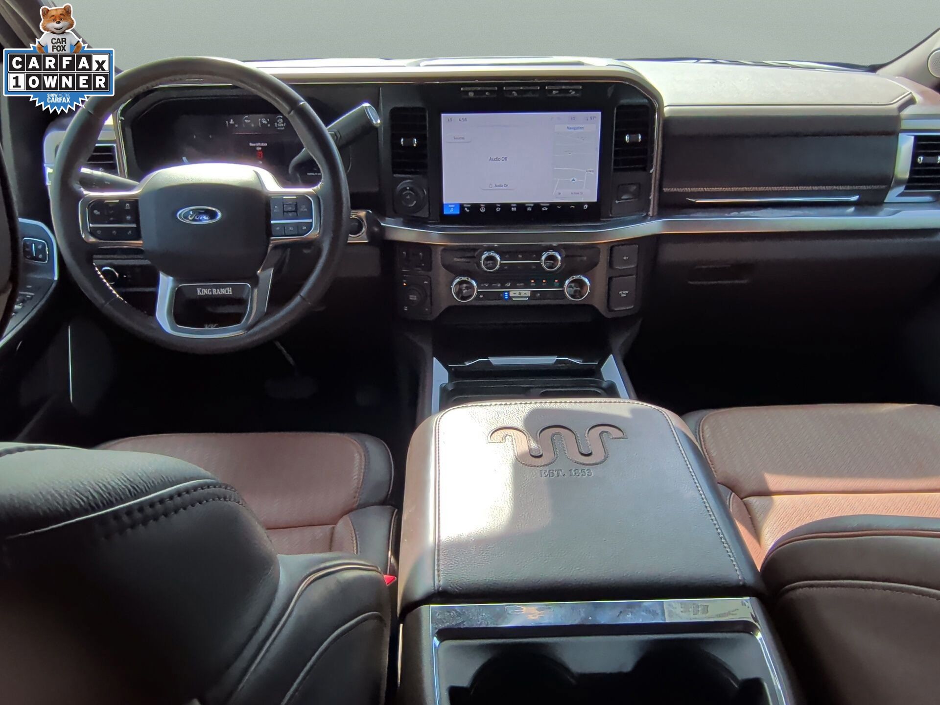 2024 Ford F-350SD King Ranch White at Central Houston Nissan