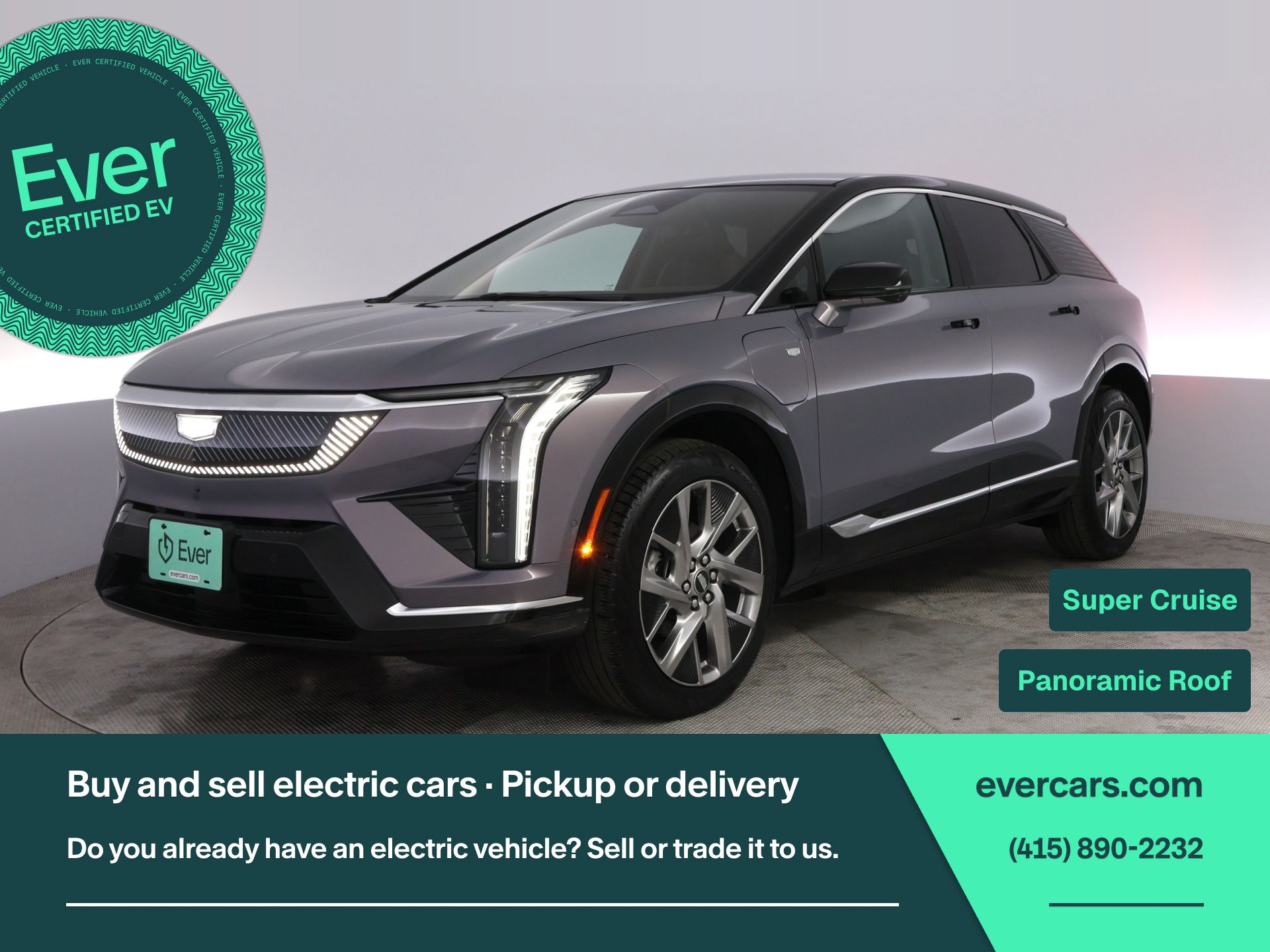 Celestial Metallic 2025 Cadillac OPTIQ Luxury 1 AWD SUV / Crossover All-Wheel Drive 1-Speed Automatic