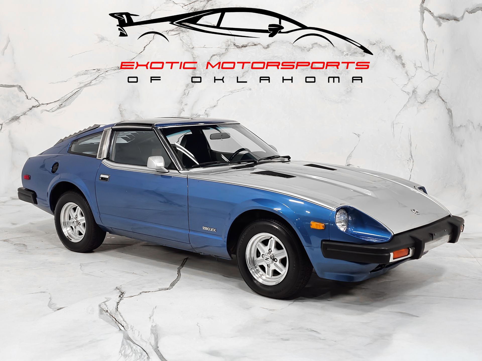 Blue 1981 Datsun 280ZX Hatchback Rear-Wheel Drive Automatic