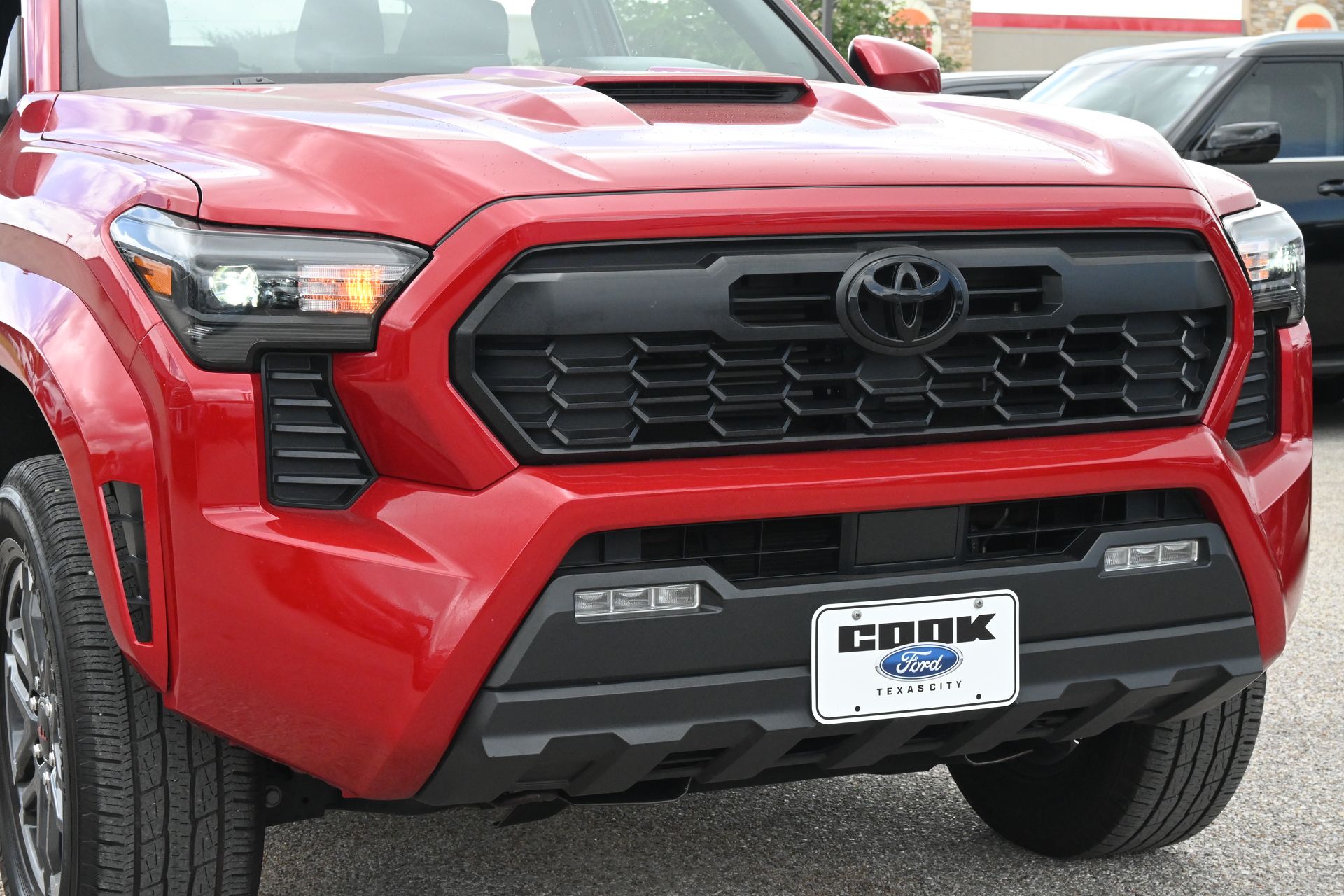 2025 Toyota Tacoma TRD Sport Red at Community Toyota