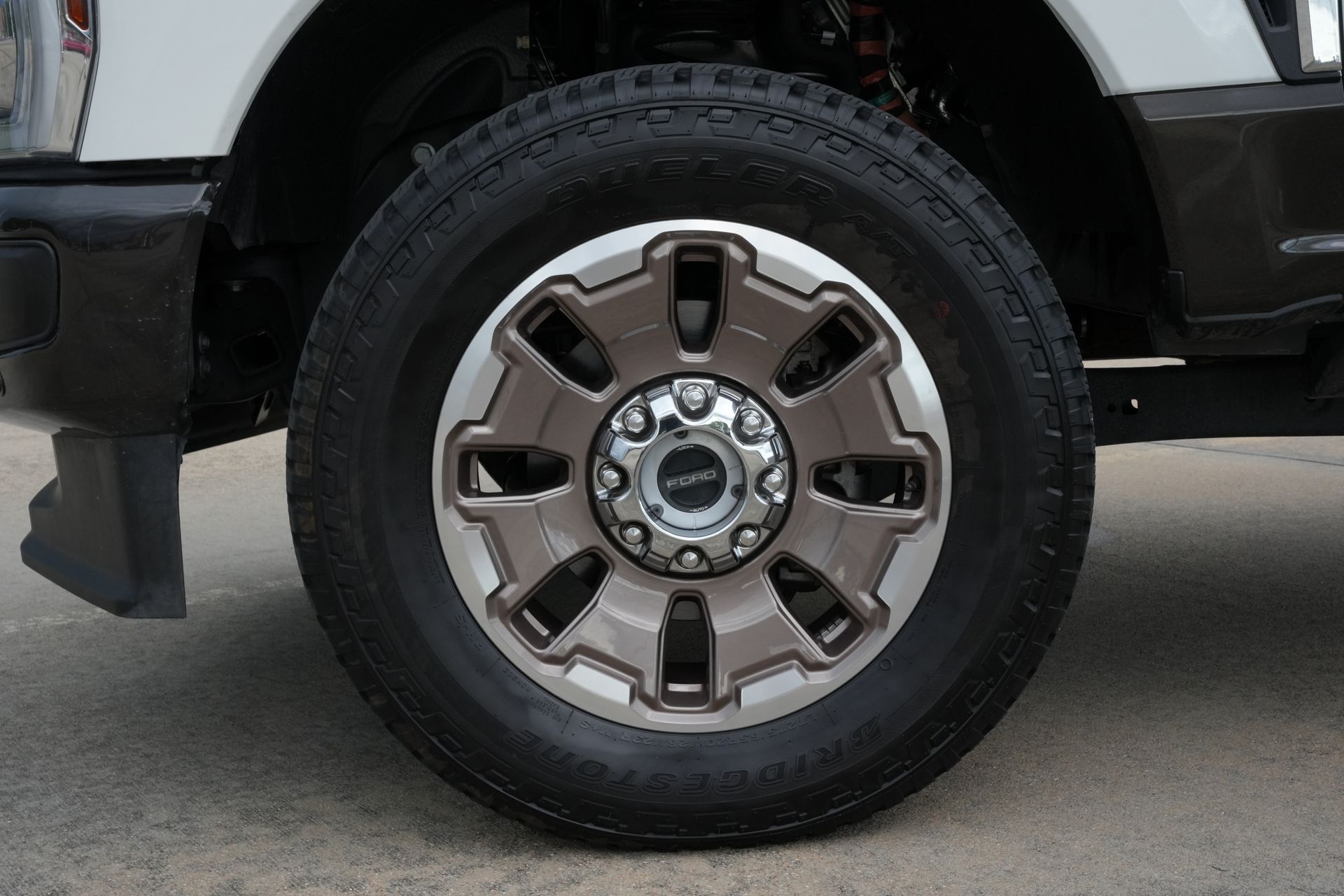 2025 Ford F-350SD King Ranch White at Traditions Chevrolet