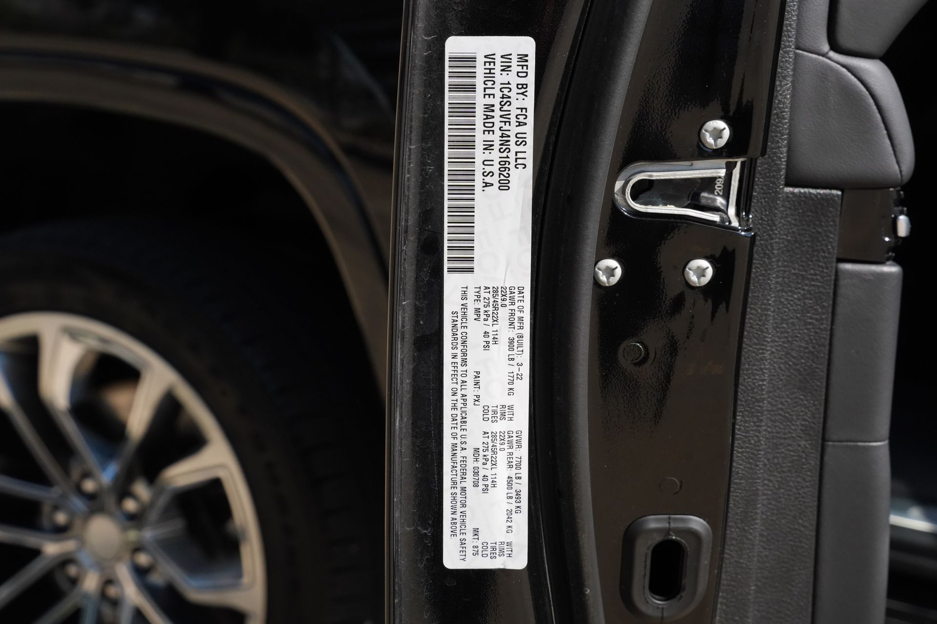 2022 Jeep Grand Wagoneer Series II Black at River Oaks CDJR