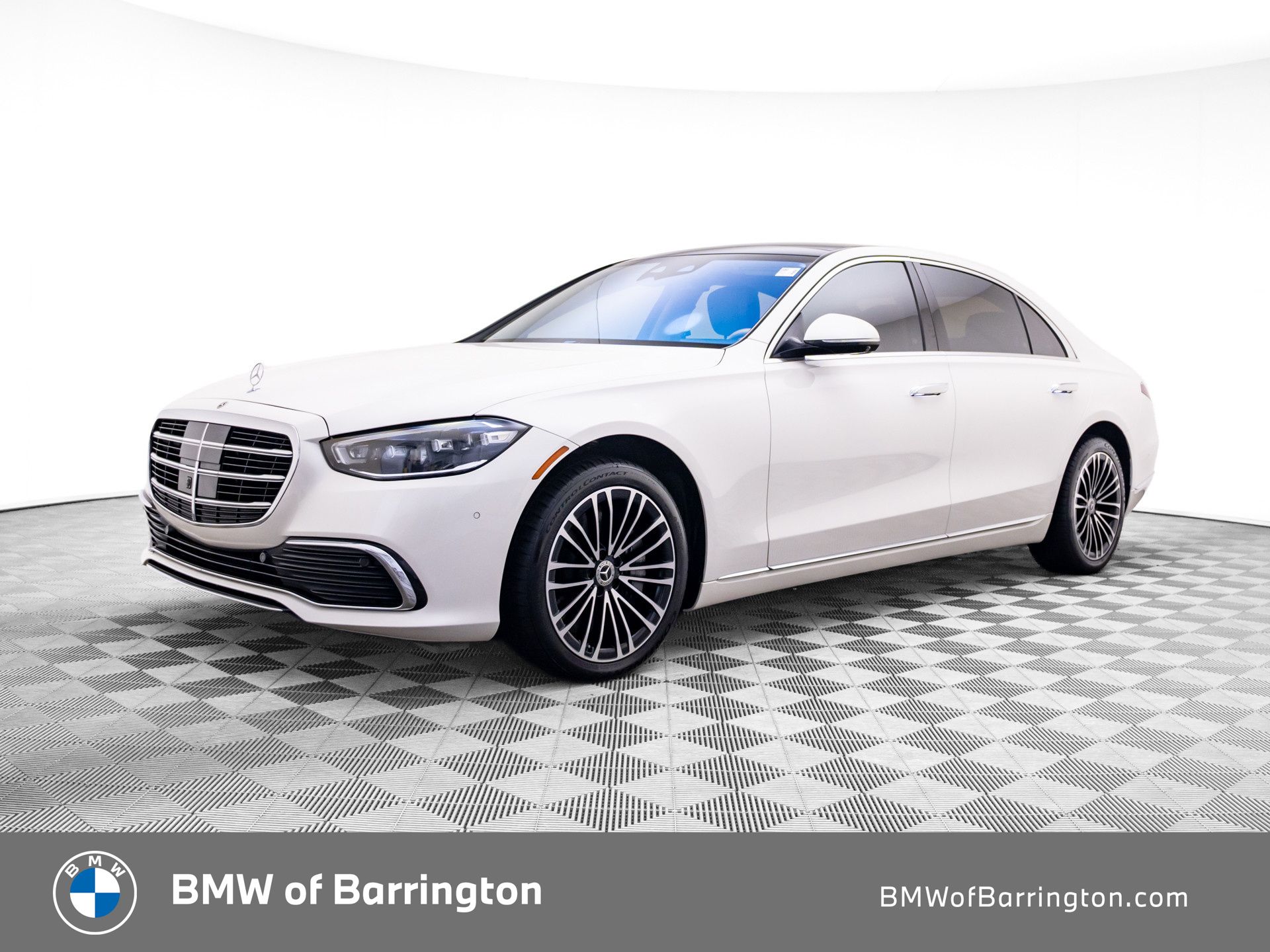 MANUFAKTUR Diamond White 2023 Mercedes-Benz S-Class Sedan All-Wheel Drive 9-Speed Automatic