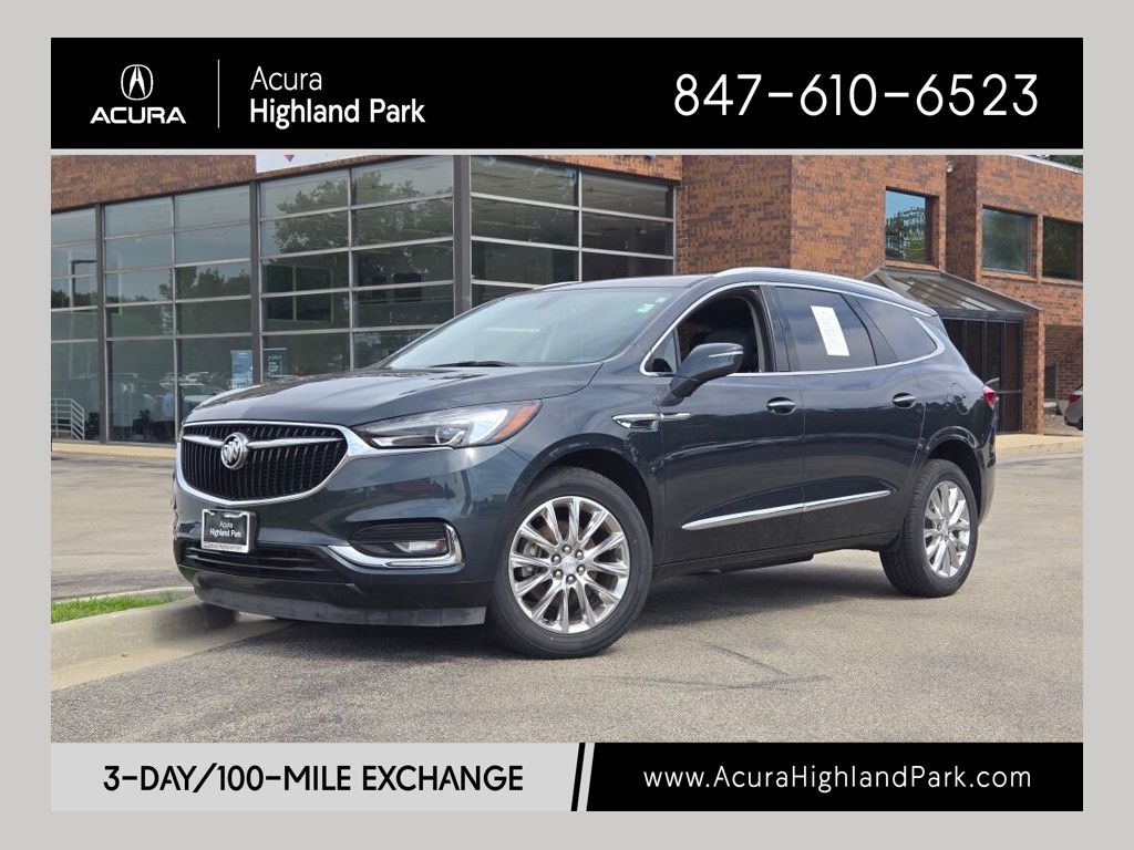 Dark Slate Metallic 2019 Buick Enclave SUV / Crossover Four-Wheel Drive 9-Speed Automatic