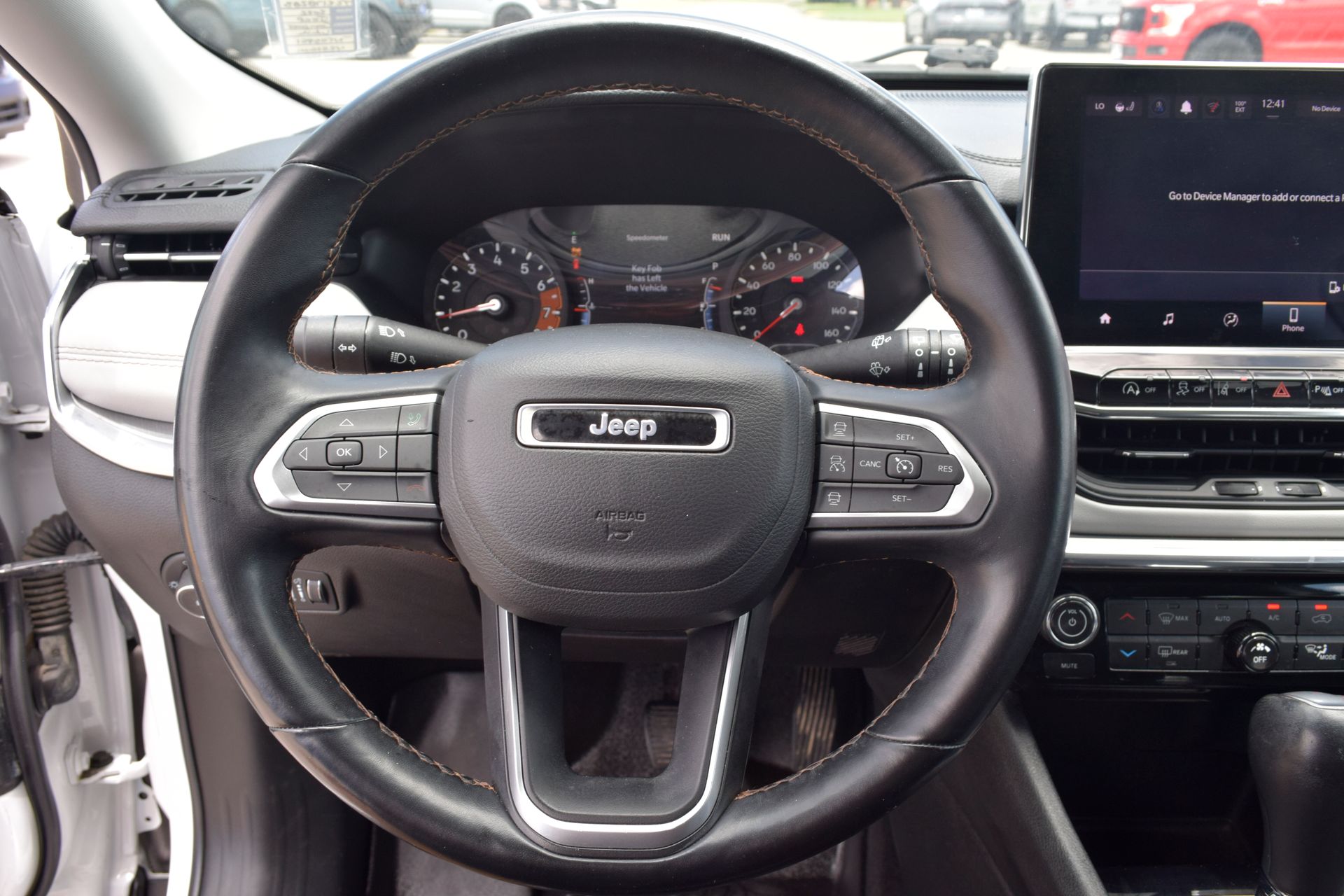 2022 Jeep Compass Limited White at Texan Dodge Chrysler Jeep Ram