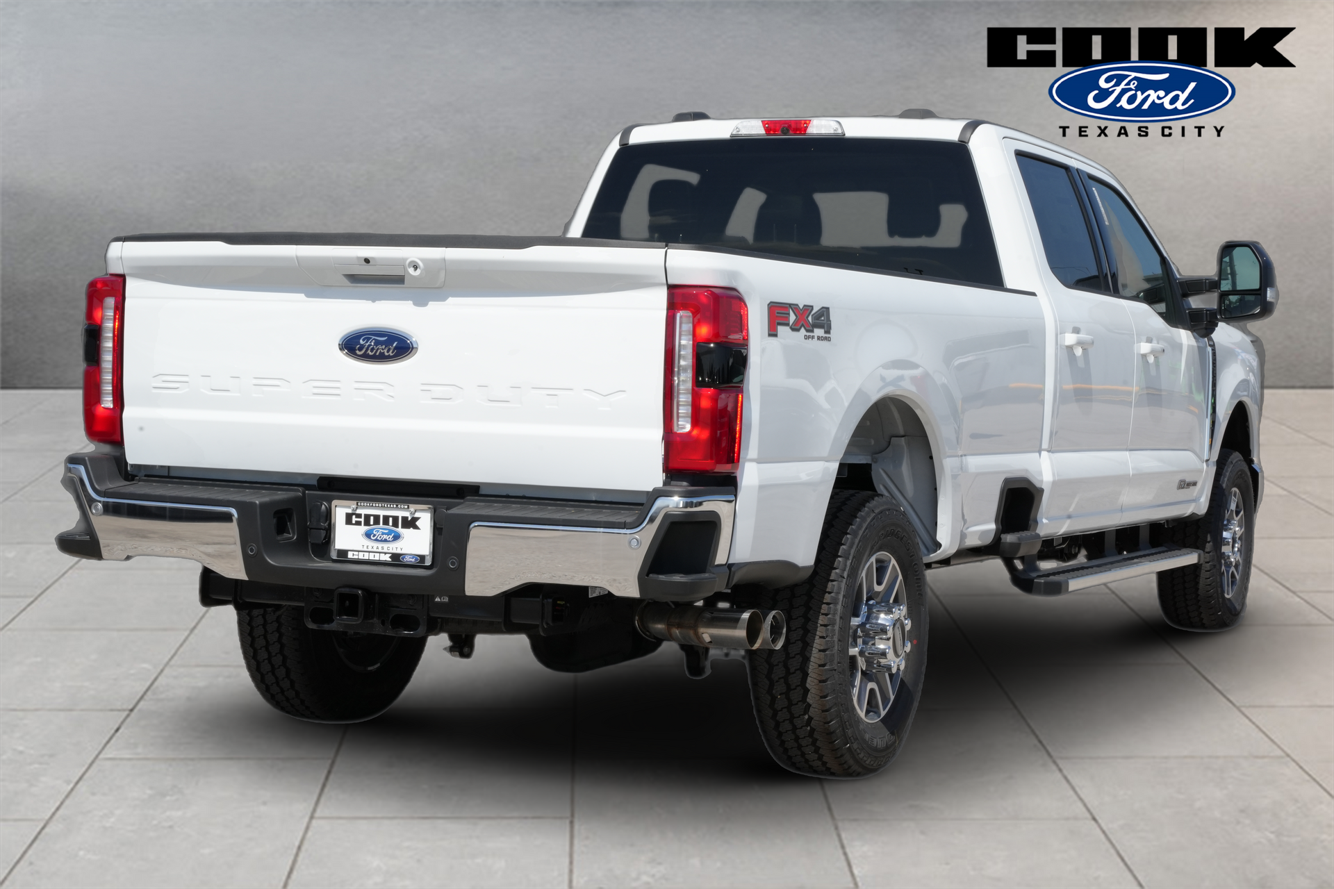 2026 Ford F-350SD Lariat White at Cook Ford