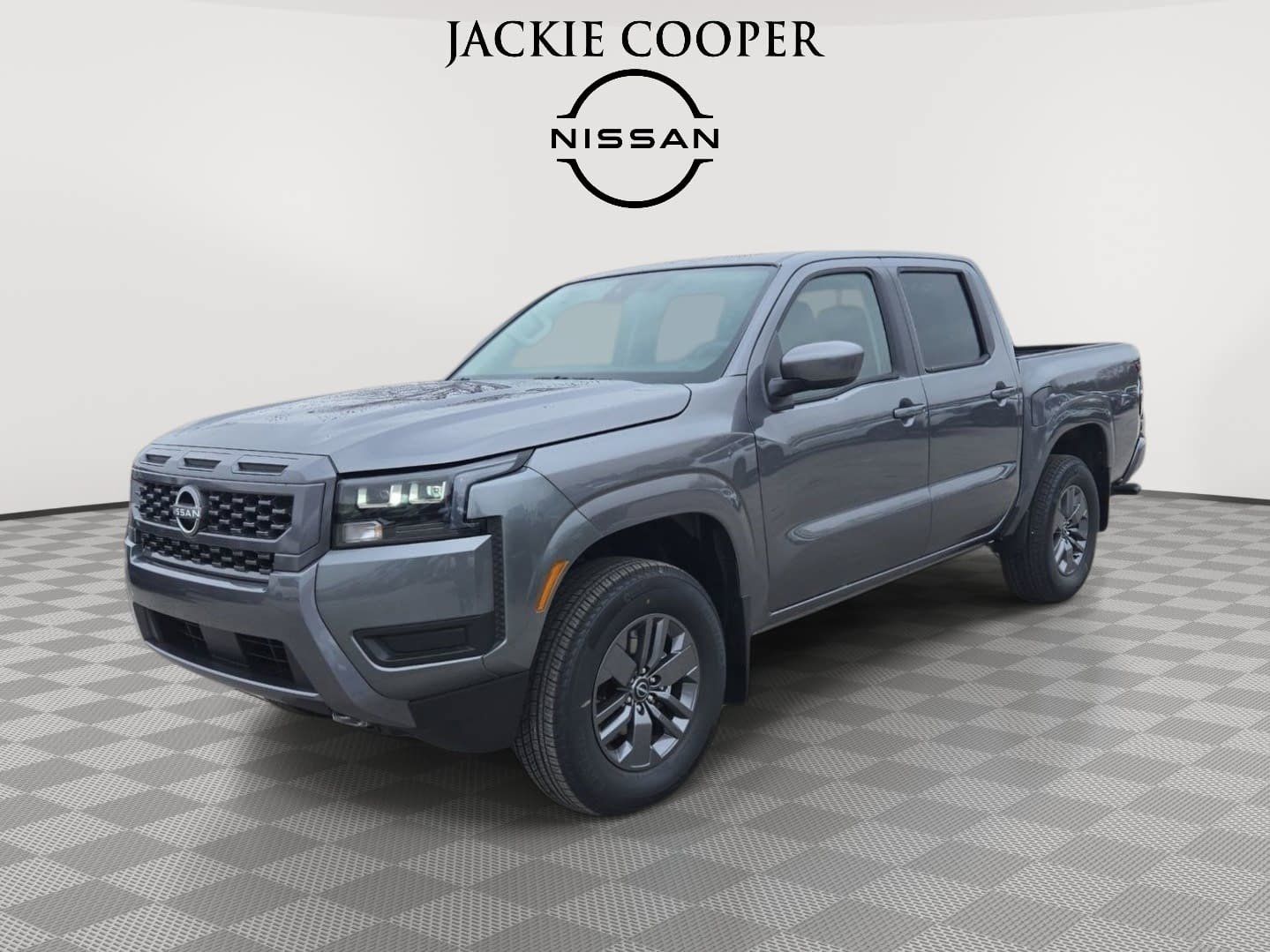 Gray (Gun Metallic) 2026 Nissan Frontier Pickup Truck Four-Wheel Drive 9-Speed Automatic Overdrive