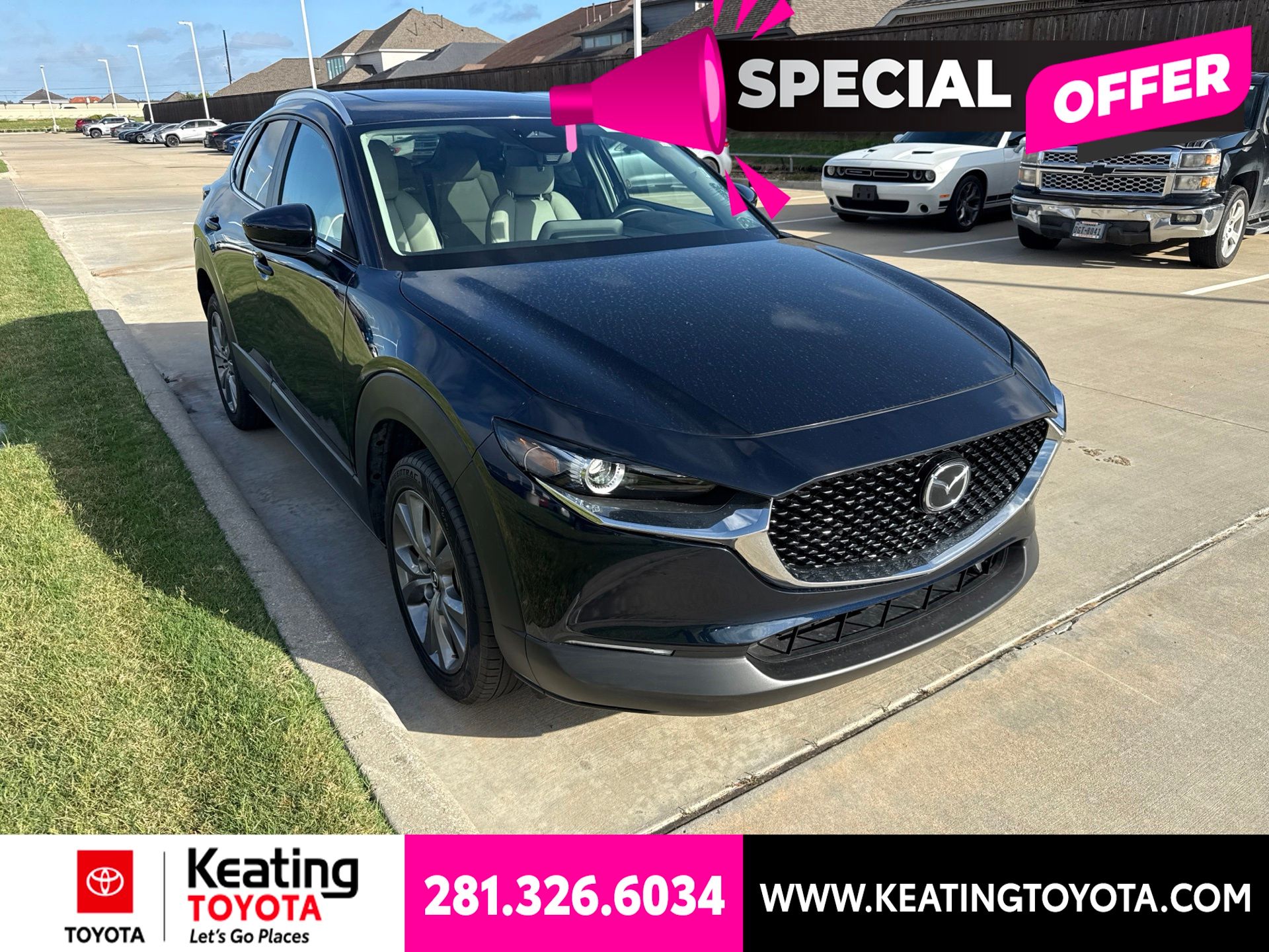 Deep Crystal Blue Mica 2025 Mazda CX-30 2.5 S Preferred AWD SUV / Crossover All-Wheel Drive 6-Speed Automatic