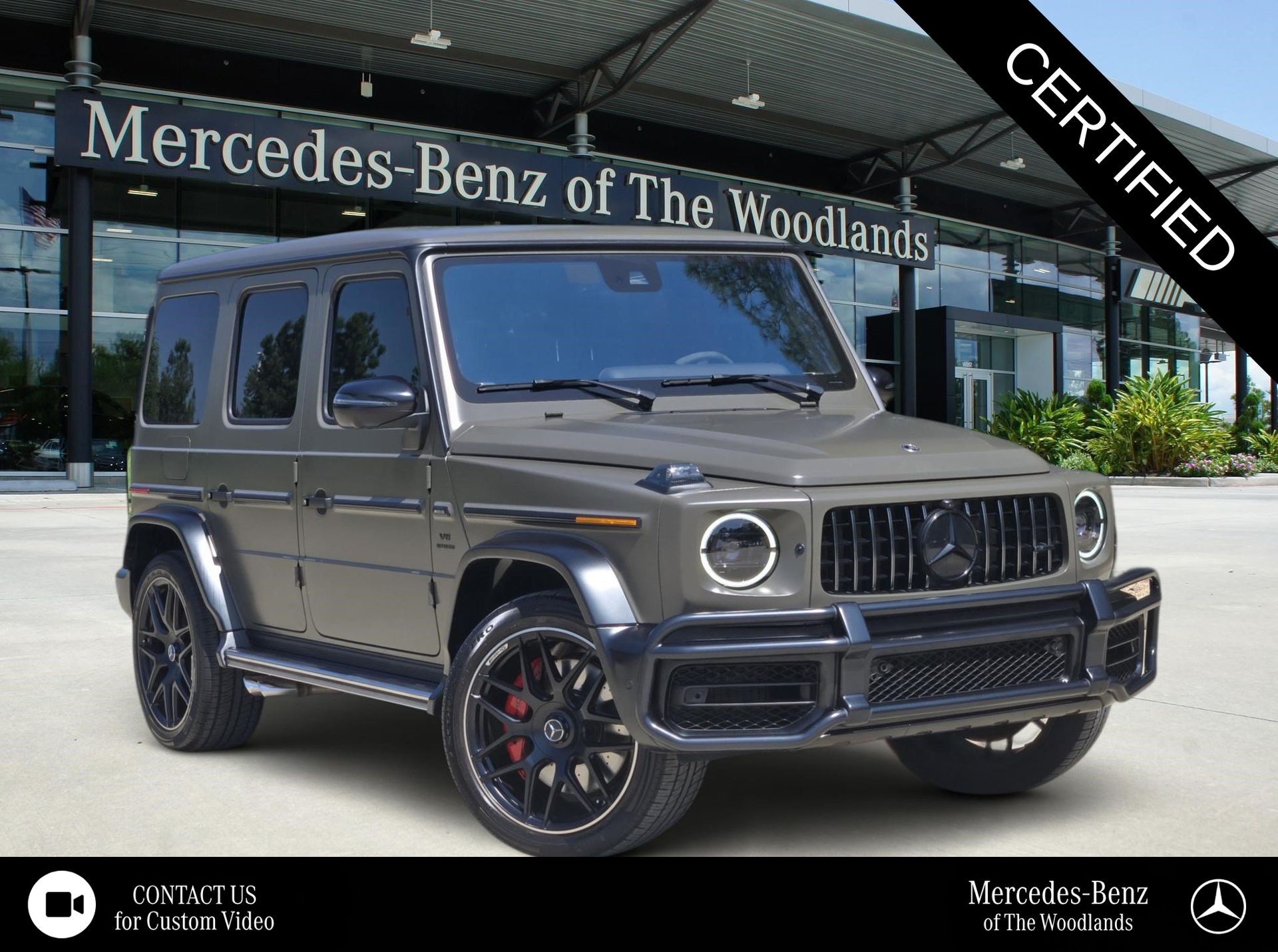 MANUFAKTUR dark olive Green magno 2023 Mercedes-Benz G-Class SUV / Crossover All-Wheel Drive 9-Speed Automatic