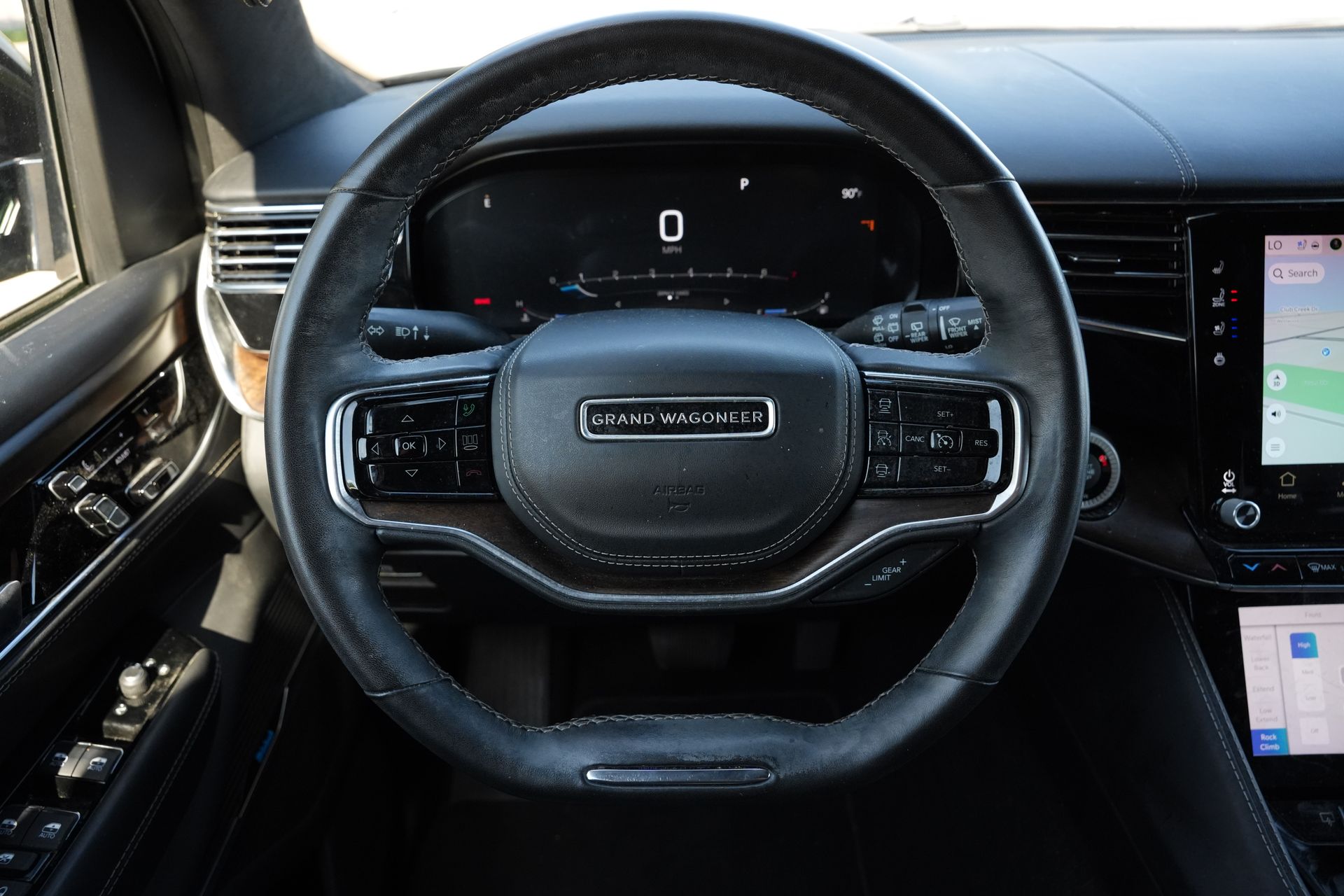2022 Jeep Grand Wagoneer Series II Black at River Oaks CDJR