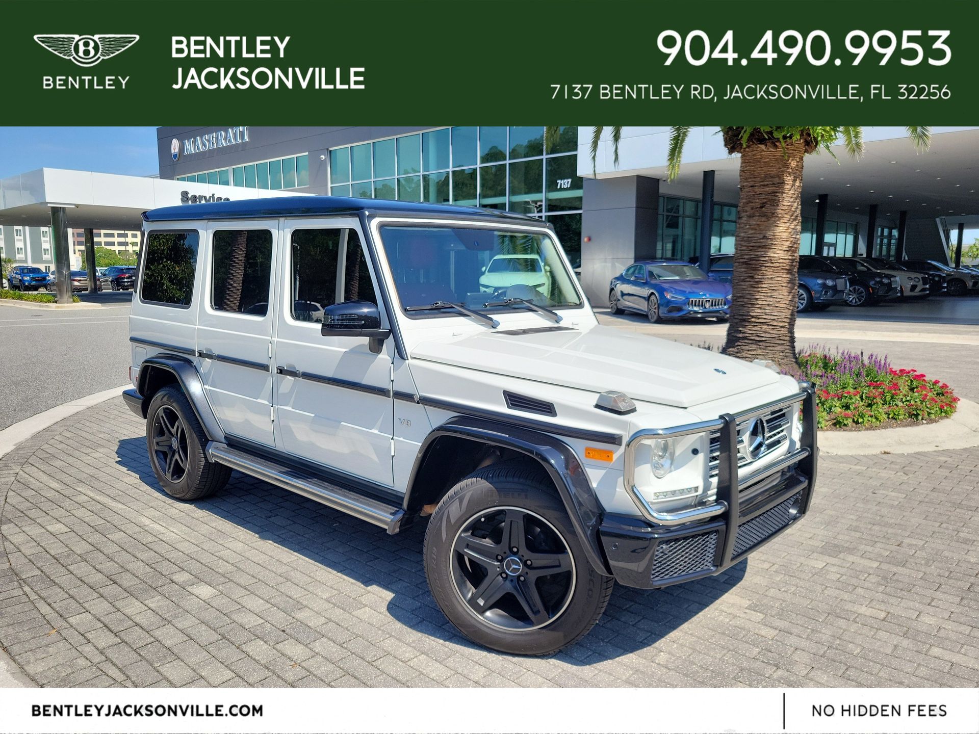 White 2017 Mercedes-Benz G-Class SUV / Crossover All-Wheel Drive 7-Speed Automatic