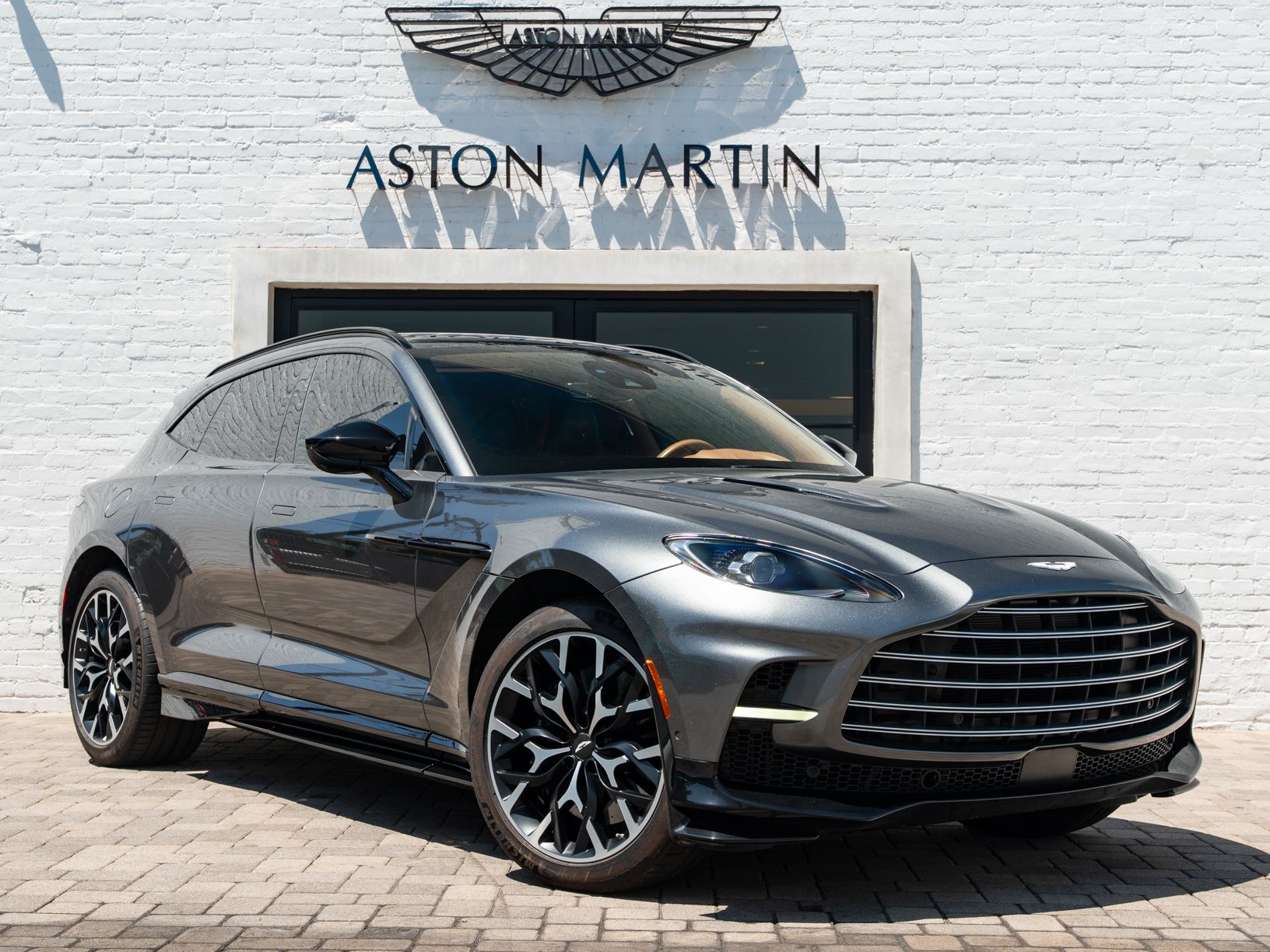 Gray (Magnetic Silver) 2023 Aston Martin DBX SUV / Crossover All-Wheel Drive 9-Speed Automatic