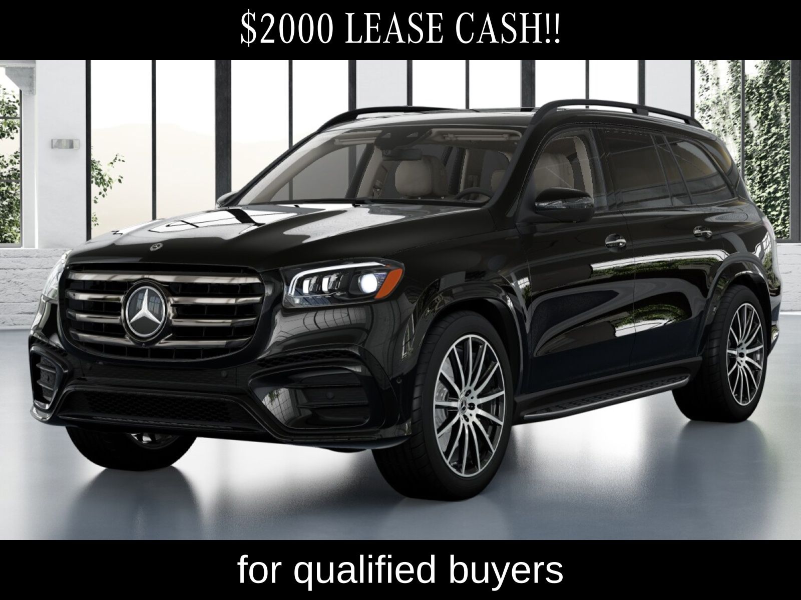 Black 2026 Mercedes-Benz GLS SUV / Crossover All-Wheel Drive 9-Speed Automatic