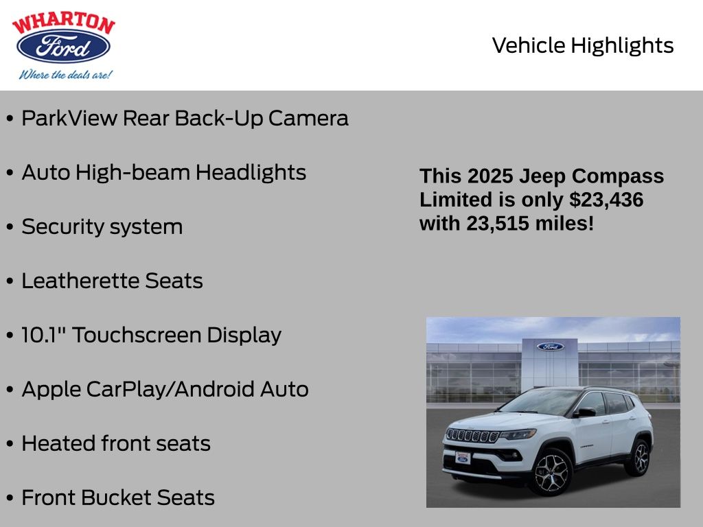 2025 Jeep Compass Limited - 9
