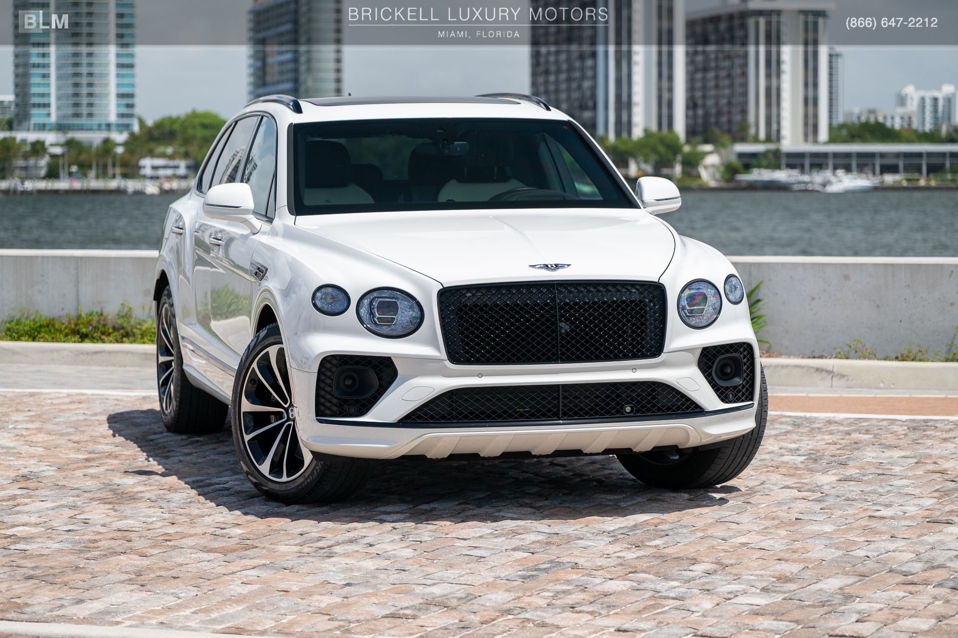 Used 2021 Bentley Bentayga  with VIN SJAAJ2ZV4MC036095 for sale in Miami, FL