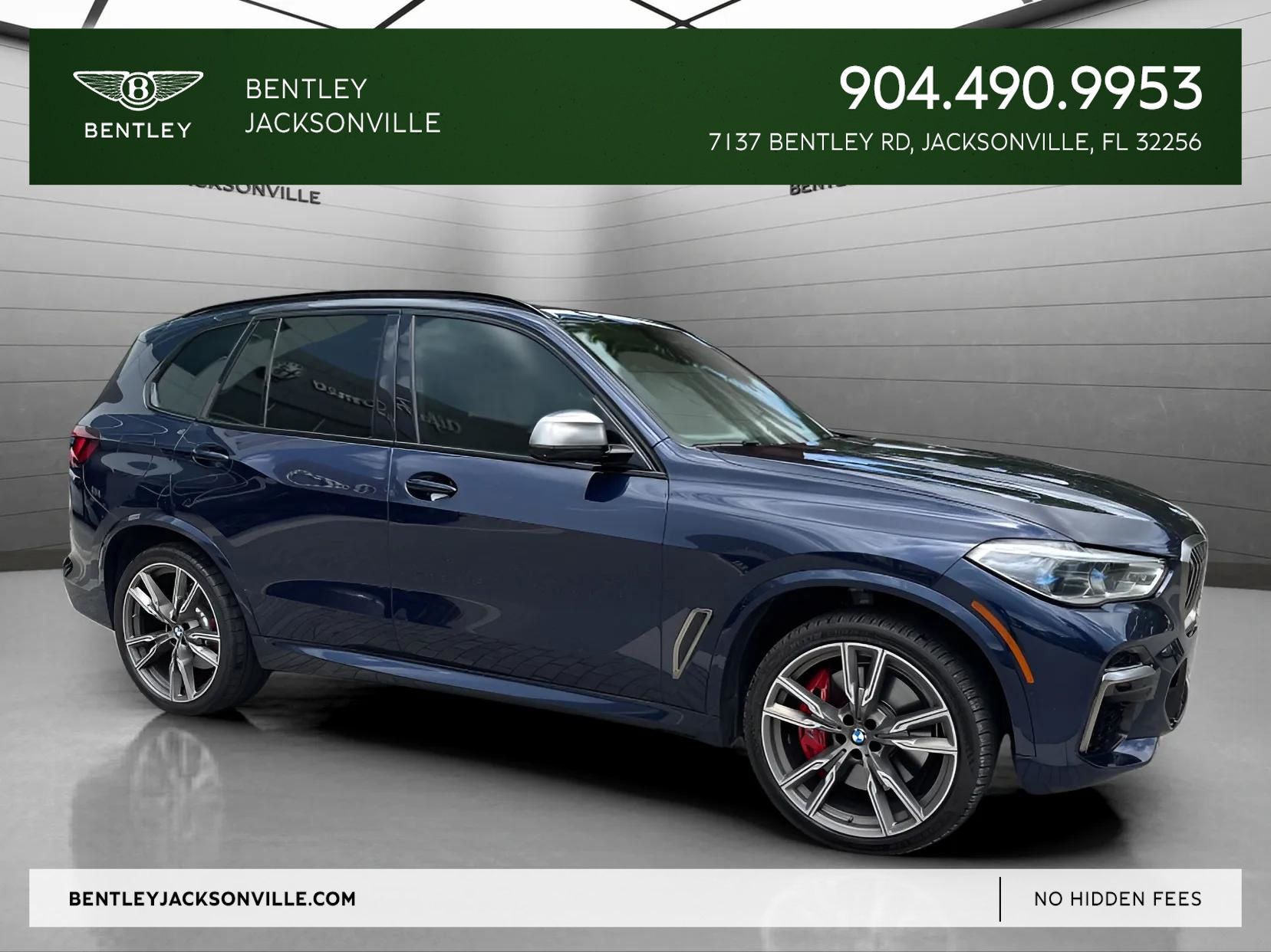 Tanzanite Blue II Metallic 2022 BMW X5 M50i xDrive AWD SUV / Crossover All-Wheel Drive 8-Speed Automatic